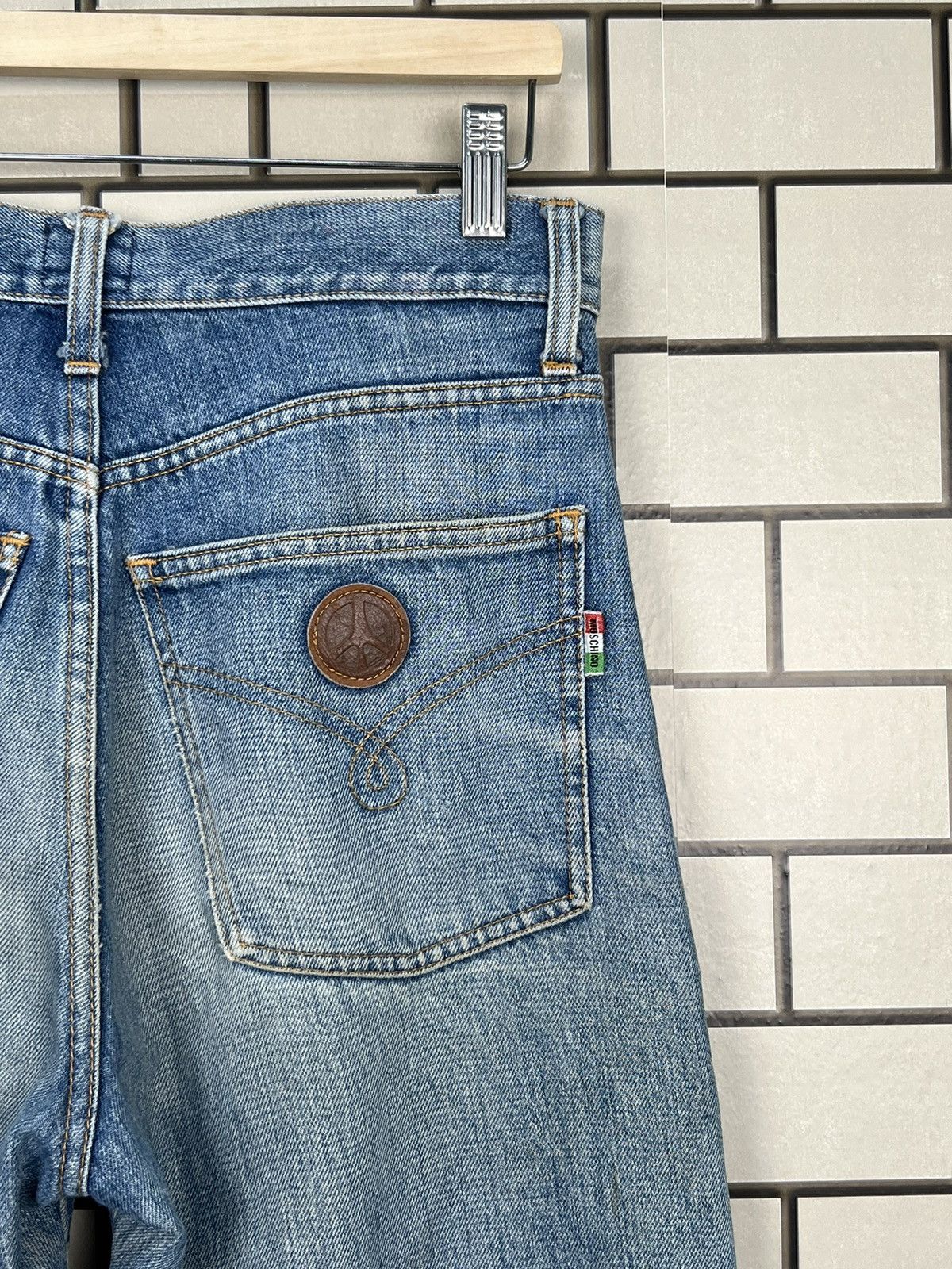 Moschino × Vintage Moschino Acid Wash Vintage Jeans Pants Size US 30 / EU 46 - 11 Thumbnail