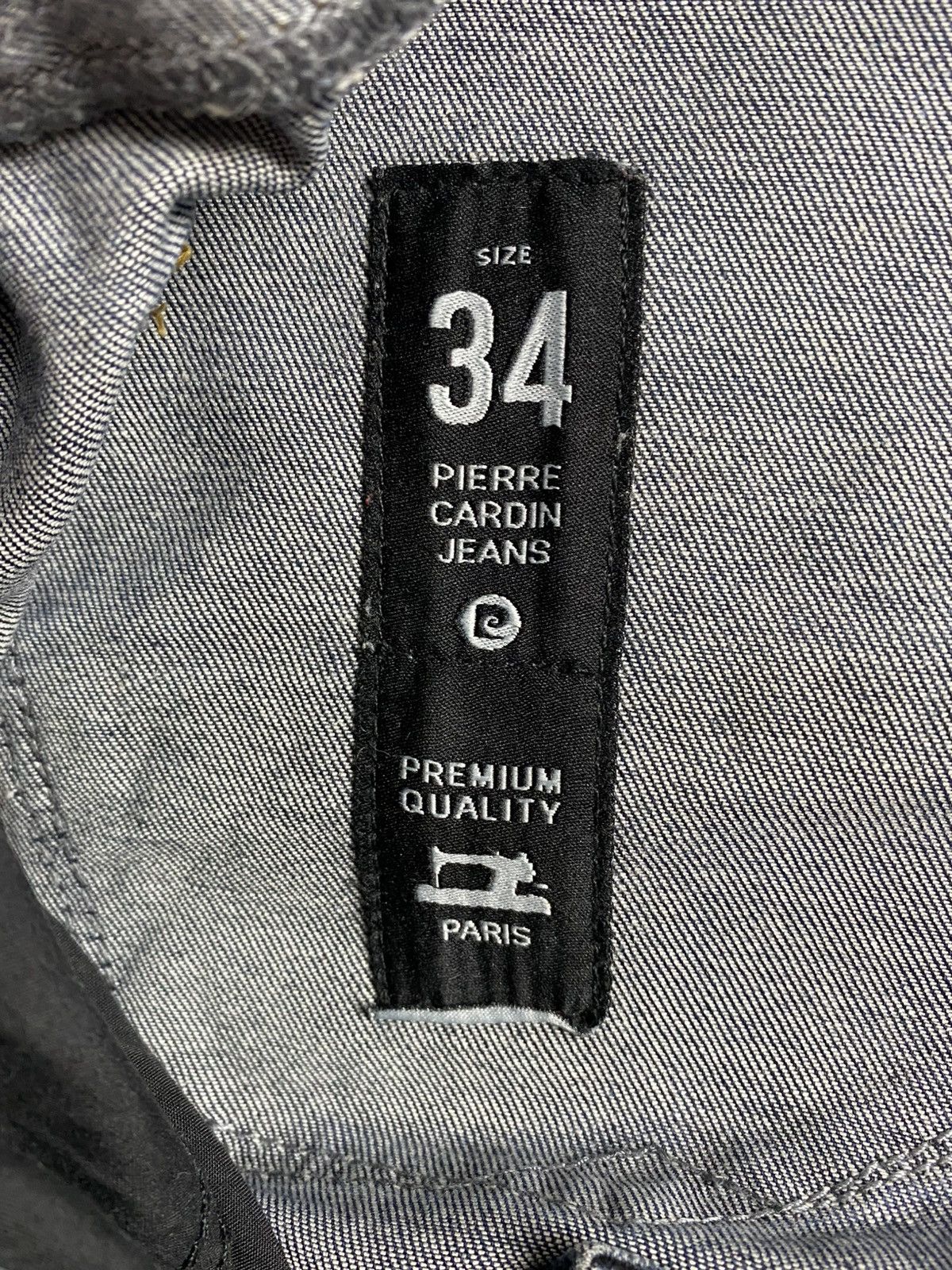 Pierre Cardin Vintage Y2K Pierre Cardin straight faded denim jeans Size US 34 / EU 50 - 6 Thumbnail