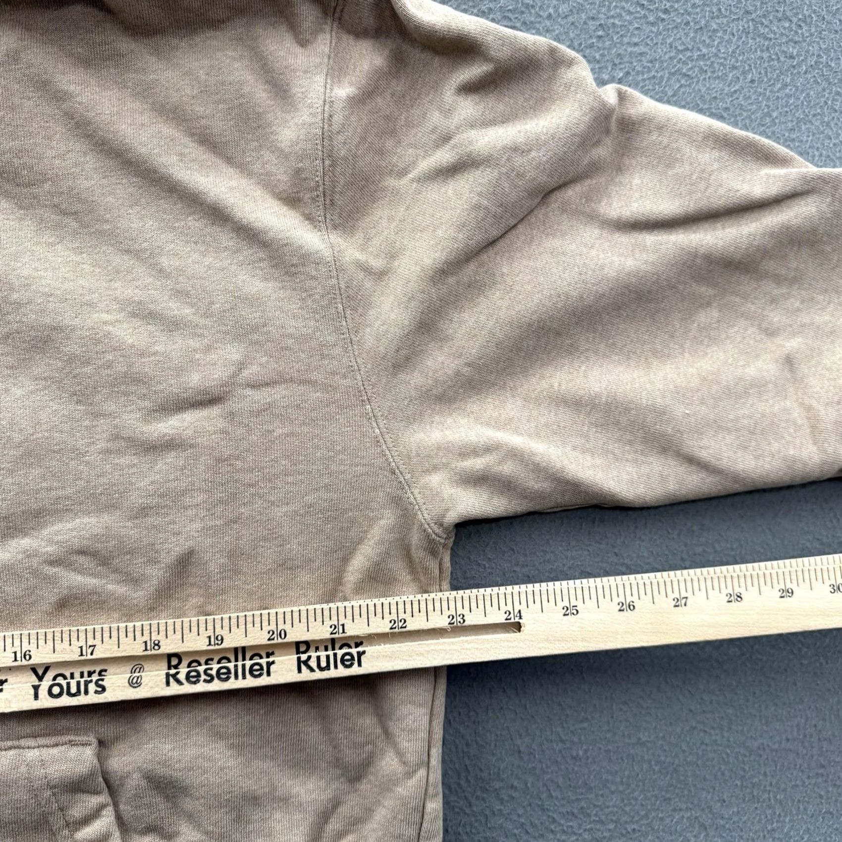 Jordan Brand Jordan Hoodie Mens L Beige Cotton Fleece Pullover Sweatshirt Jumpman Logo Size US L / EU 52-54 / 3 - 4 Thumbnail