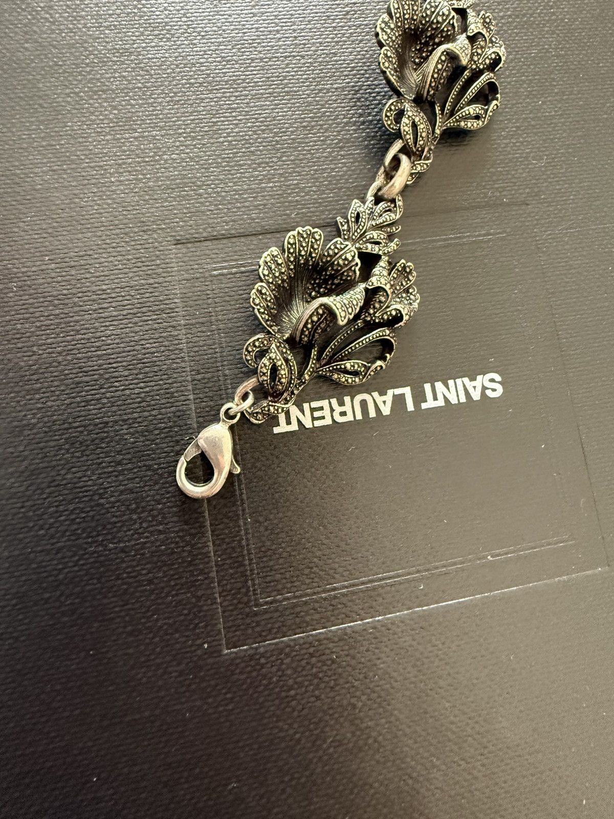 Saint Laurent Paris Saint Laurent Romantic Flower Bracelet Size ONE SIZE - 6 Thumbnail