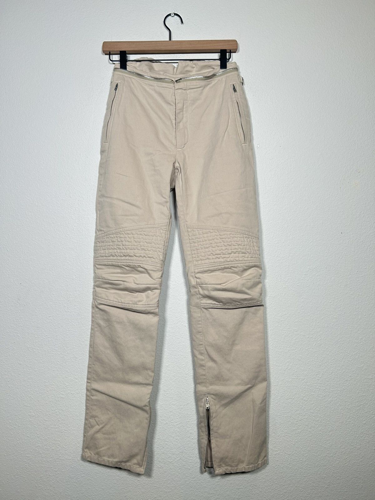 Helmut Lang FW99 Astro Moleskin Moto Pants Size US 26 / EU 42 - 1 Thumbnail
