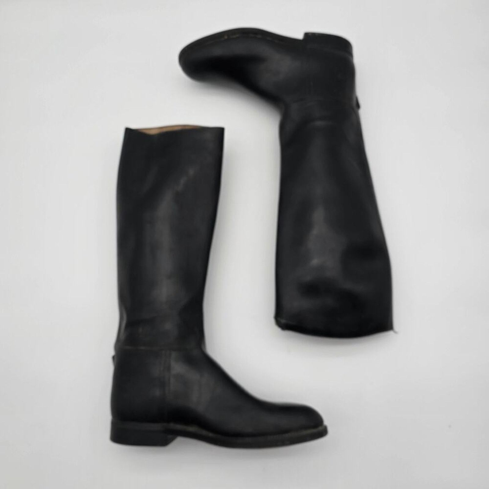 Aigle Aigle tall leather lined waterproof rain riding boots 41/9 Size US 9 / IT 39 - 14 Thumbnail