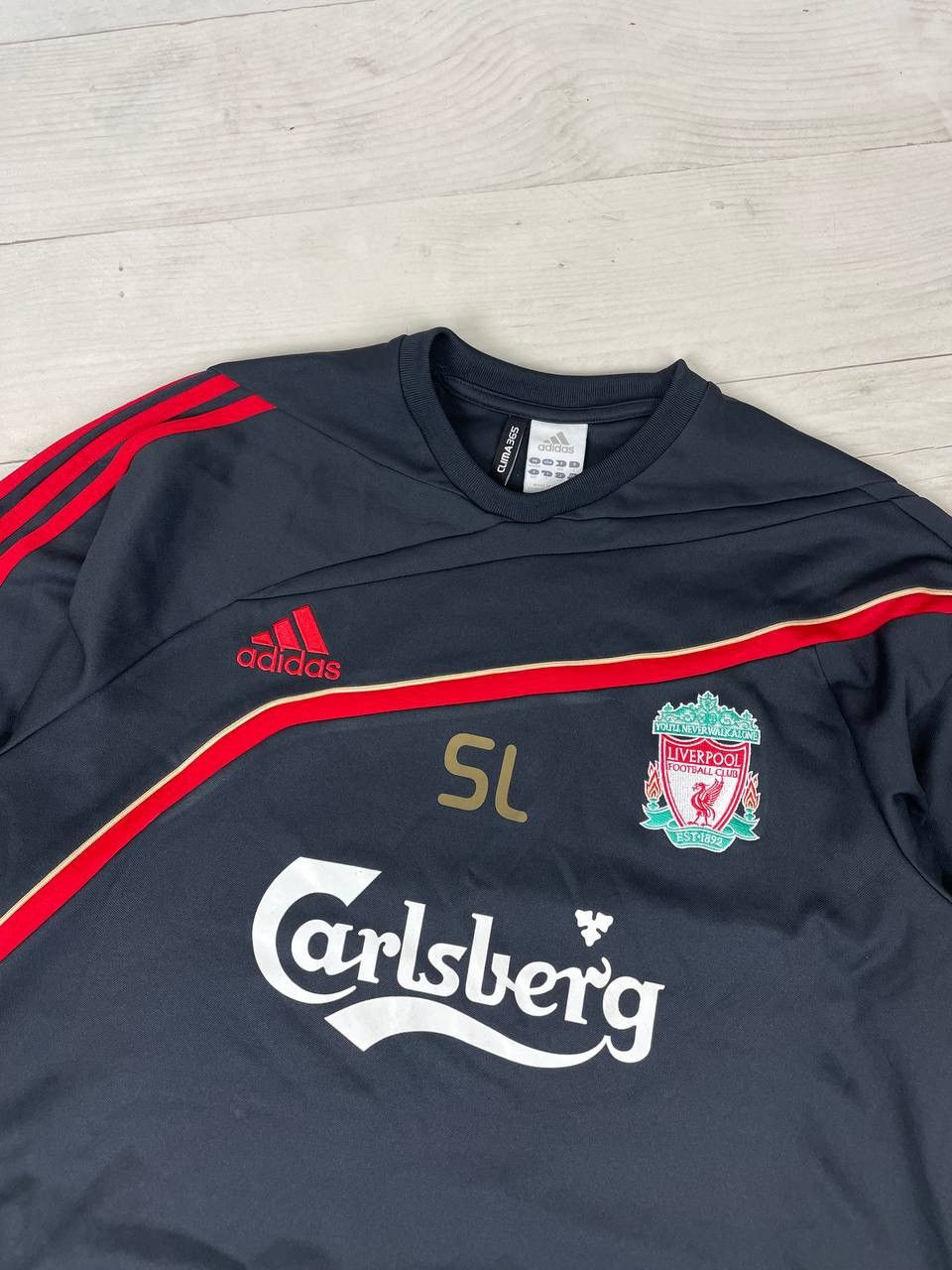 Adidas Vintage Adidas Liverpool 2009 2010 Jacket Pants Tracksuit Size US L / EU 52-54 / 3 - 9 Thumbnail
