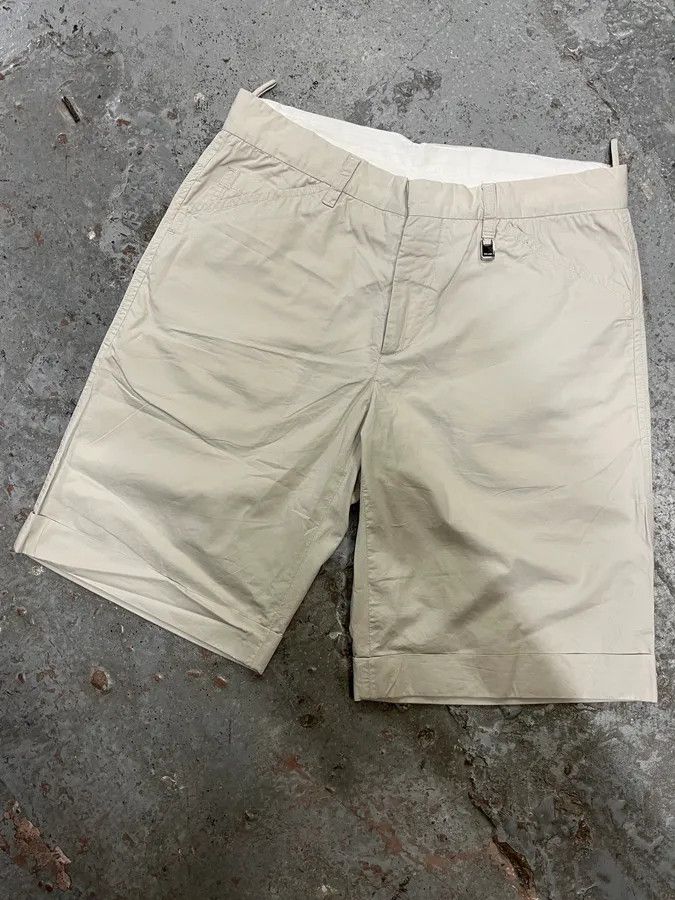 Prada × Vintage SS2007 Prada Light Beige Simple Shorts Size US 30 / EU 46 - 6 Thumbnail