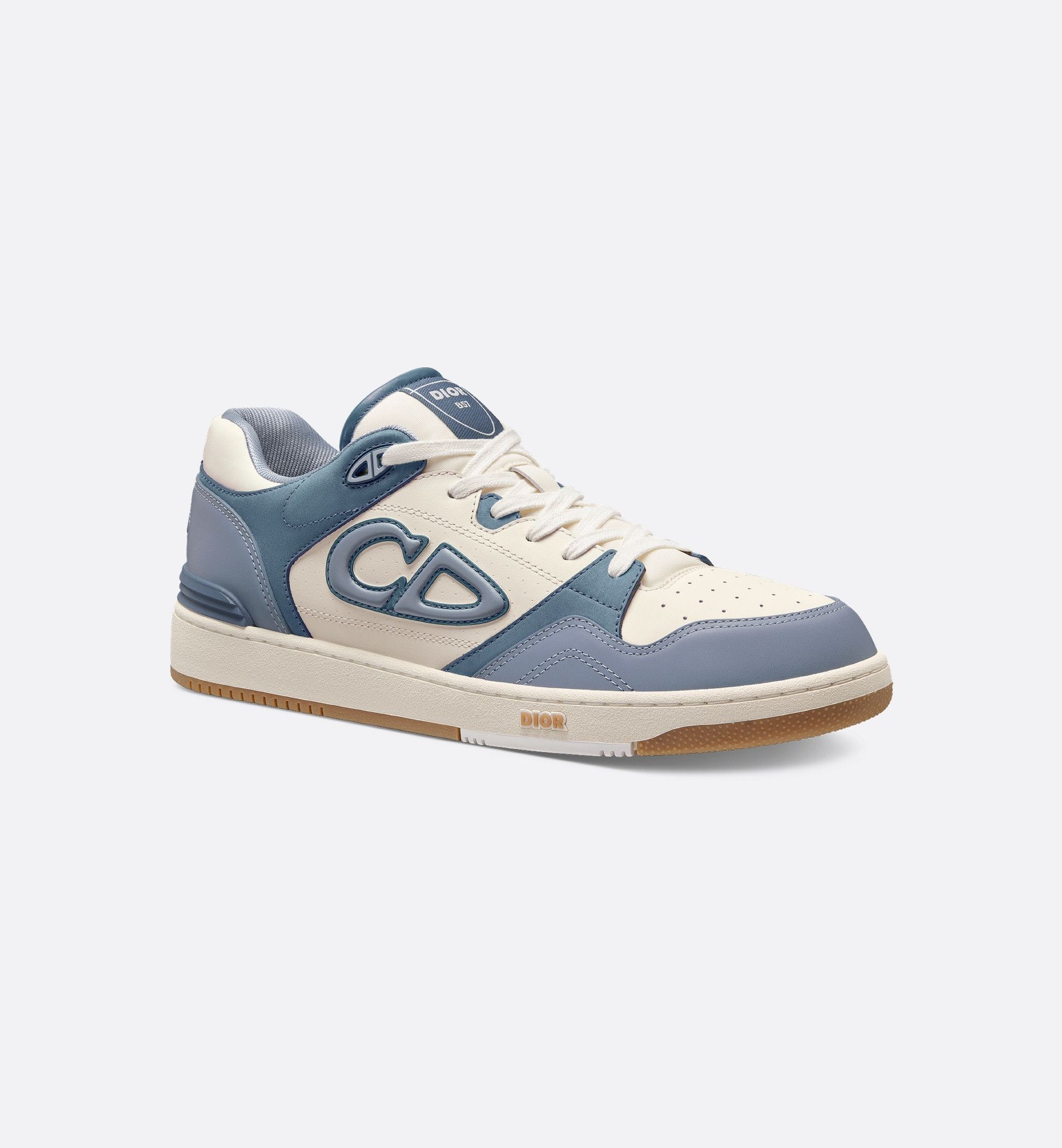 Dior o1w1db10825 3SN318ZXT B57 Low-Top Sneaker in Blue/Cream Size US 9 / EU 42 - 5 Thumbnail