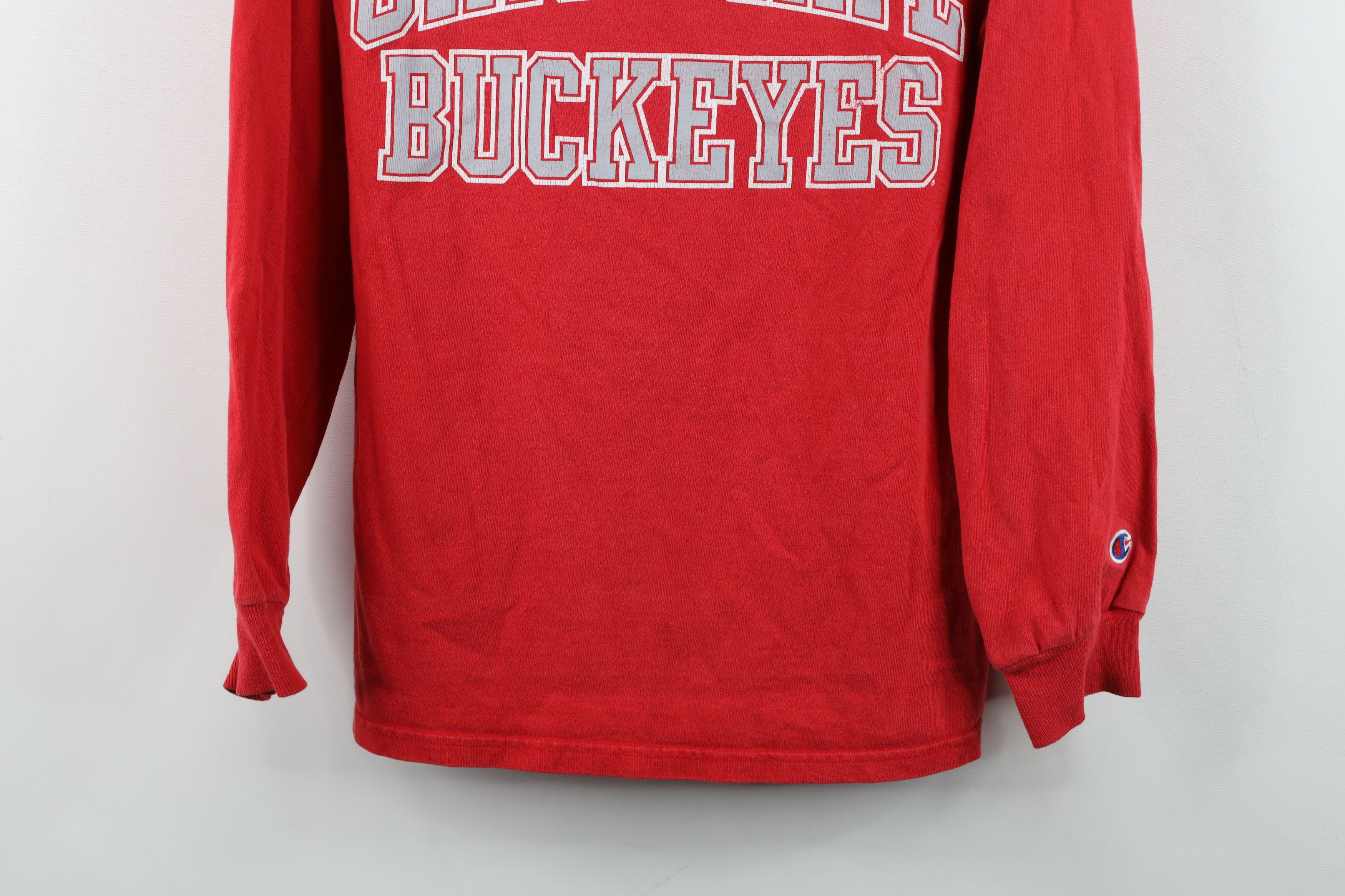 Champion Vintage Champion Ohio State University Long Sleeve T-Shirt Size S / US 4 / IT 40 - 3 Thumbnail