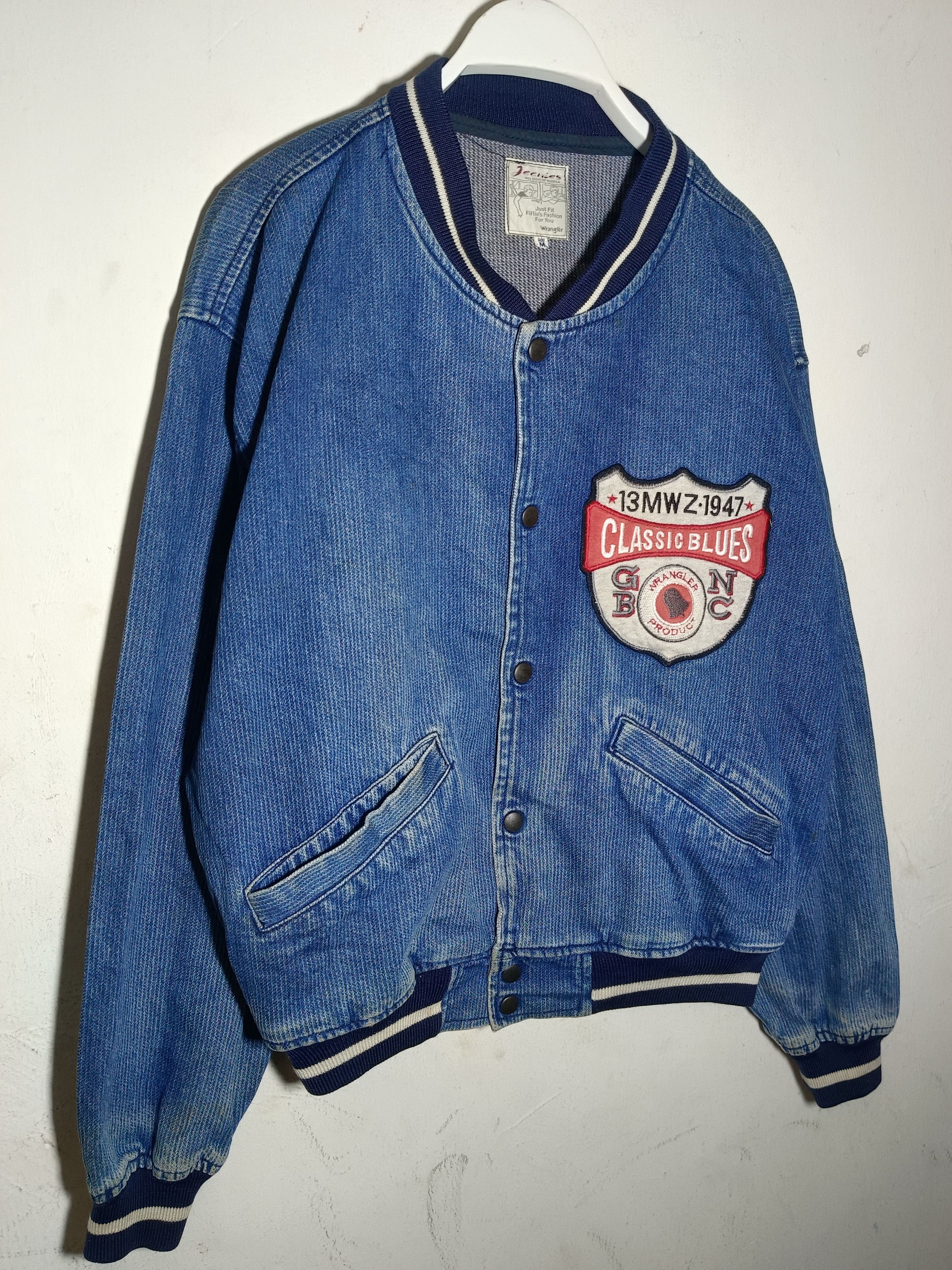 Vintage × Wrangler vintage 50s wrangler blue bell Bomber jacket Size US M / EU 48-50 / 2 - 5 Thumbnail