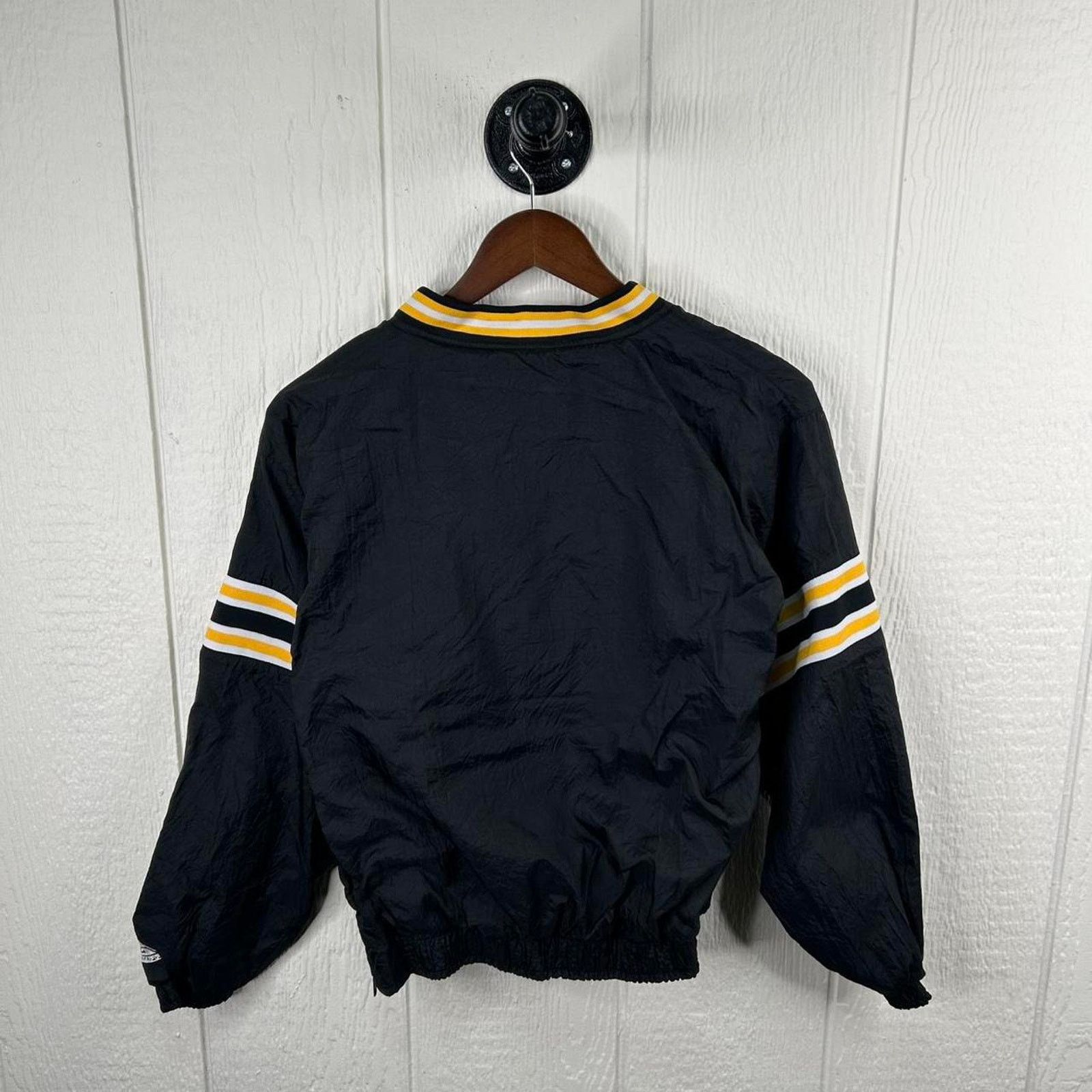 NFL Vintage 90s Pittsburgh Steelers NFL Windbreaker Womens Small Size S / US 4 / IT 40 - 3 Thumbnail