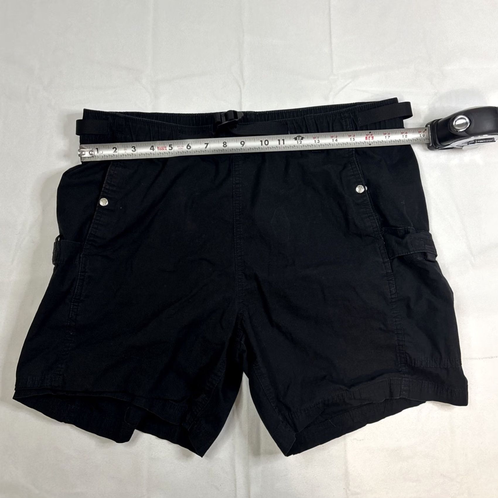 The North Face The North Face Hiking Shorts Men’s Large Black Built In Belt Snap Pockets Cargo Pockets Mens L Black Size US 33 - 5 Thumbnail