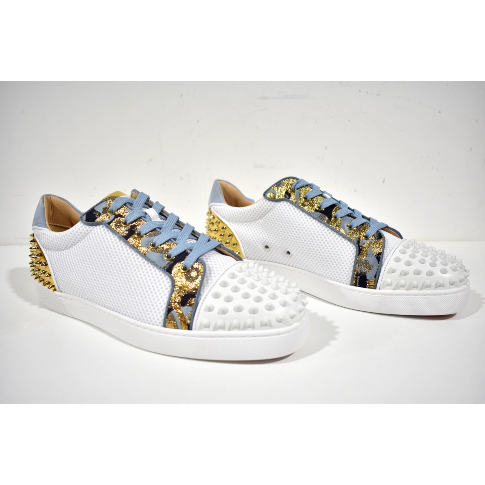 Christian Louboutin Christian Louboutin Seavaste 2 Orlato Flat Low Top Sneakers Size US 11.5 / EU 44-45 - 4 Thumbnail