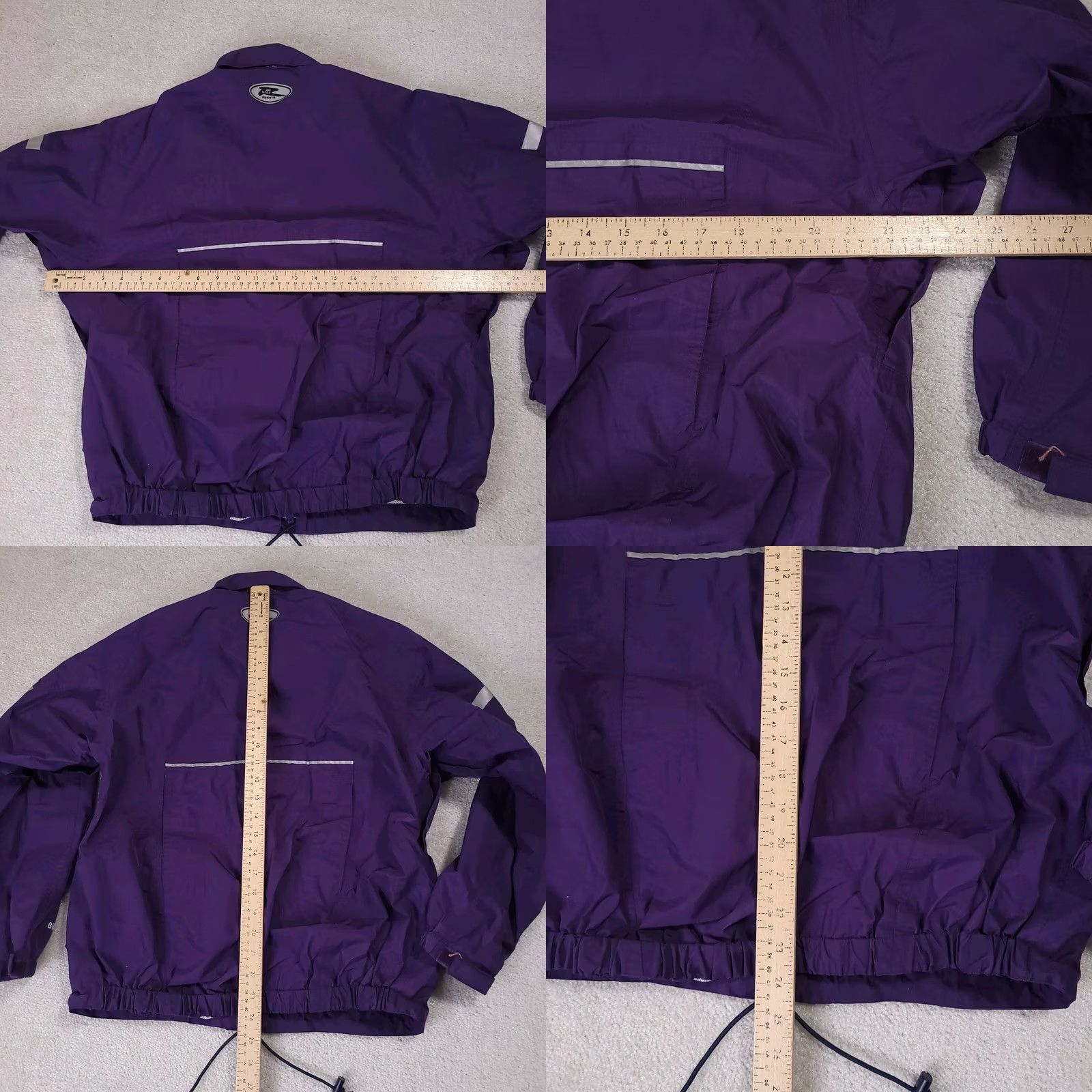 Vintage VINTAGE Road Runner Sports Jacket Running Outdoor Womens Medium Purple Lined Size M / US 6-8 / IT 42-44 - 9 Thumbnail