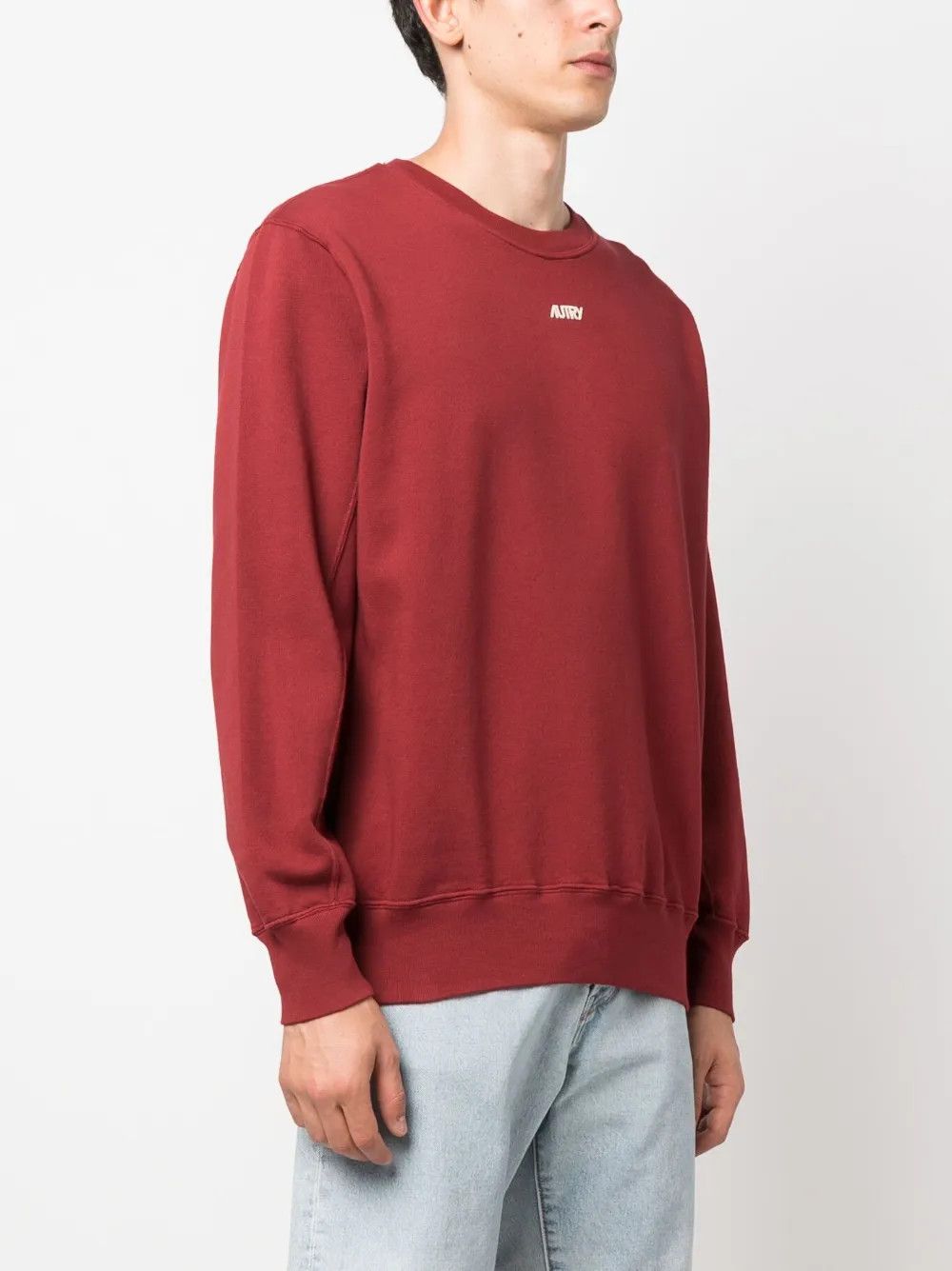 AUTRY o1y0526 Logo Sweatshirt in Rust Size US XL / EU 56 / 4 - 2 Thumbnail