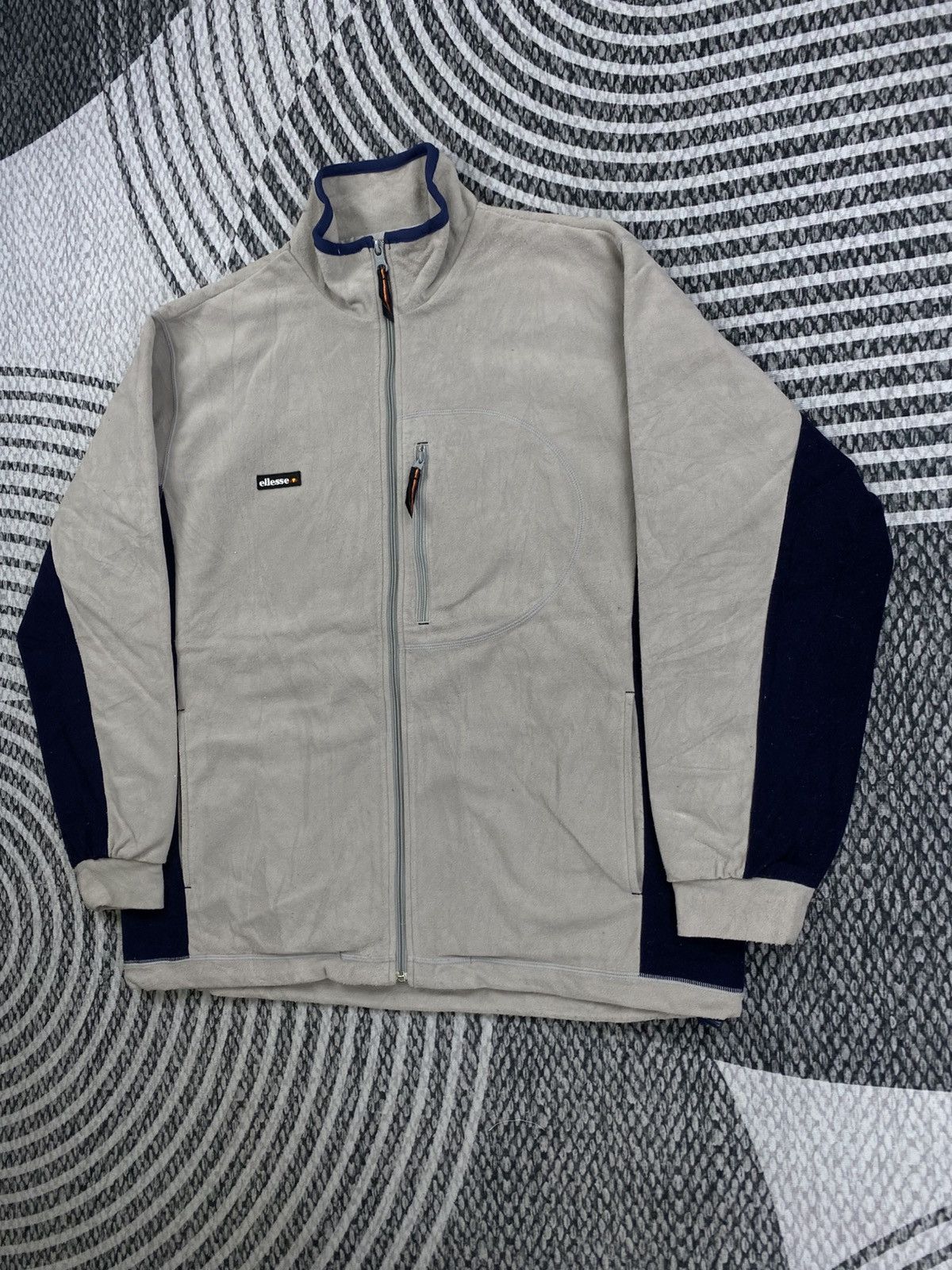 Ellesse Vintage Ellesse Small Logo Fleece Zipper Sweater Size US L / EU 52-54 / 3 - 4 Thumbnail