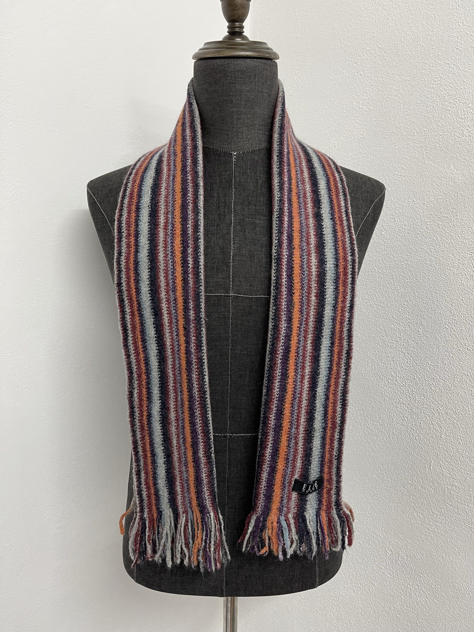 Vintage Vintage Elle Homme Scarf / Muffler - 6014 Size ONE SIZE - 1 Thumbnail