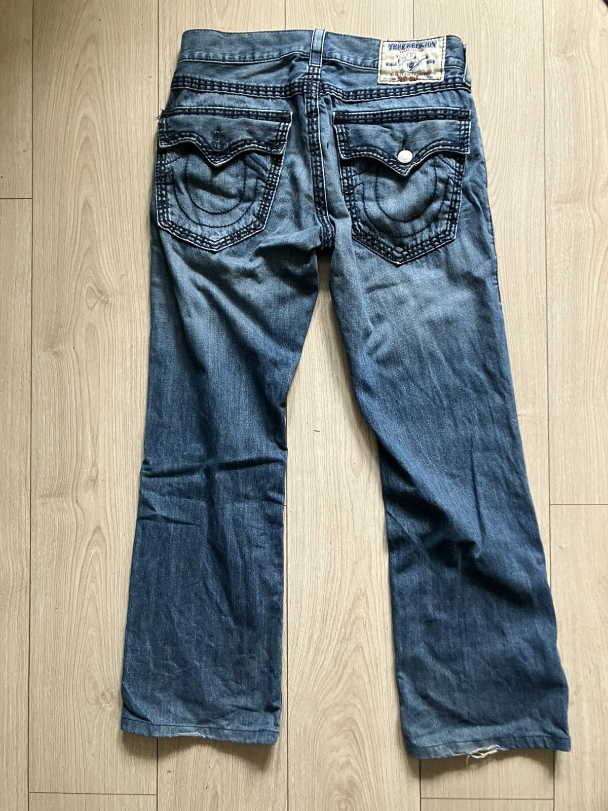True Religion True Religion W33 Boot Cut Triple Stich Size US 33 - 4 Thumbnail
