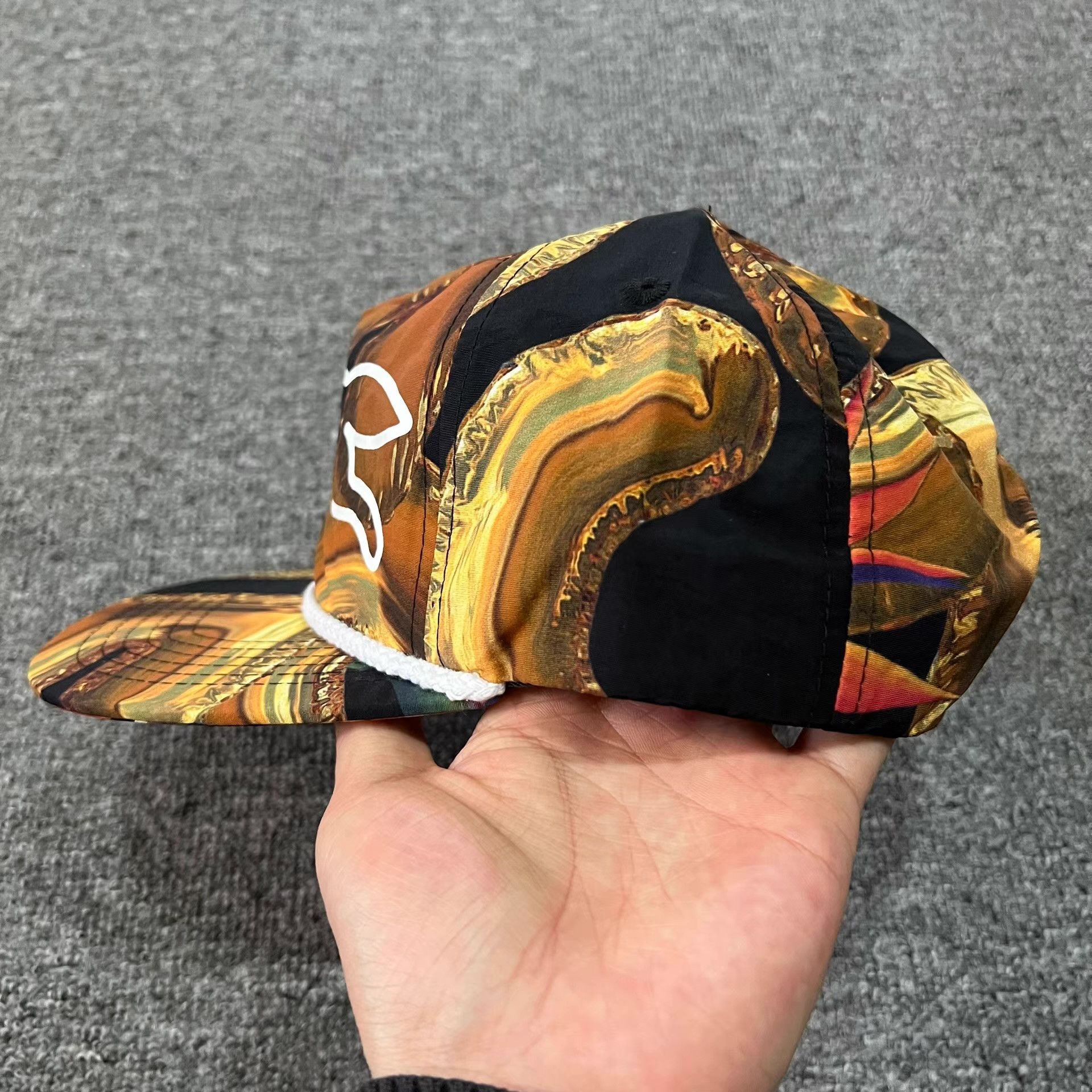 Billionaire Boys Club BBC ICECREAM Flying Dog Flat Brim Baseball Cap Q7 Size ONE SIZE - 3 Thumbnail