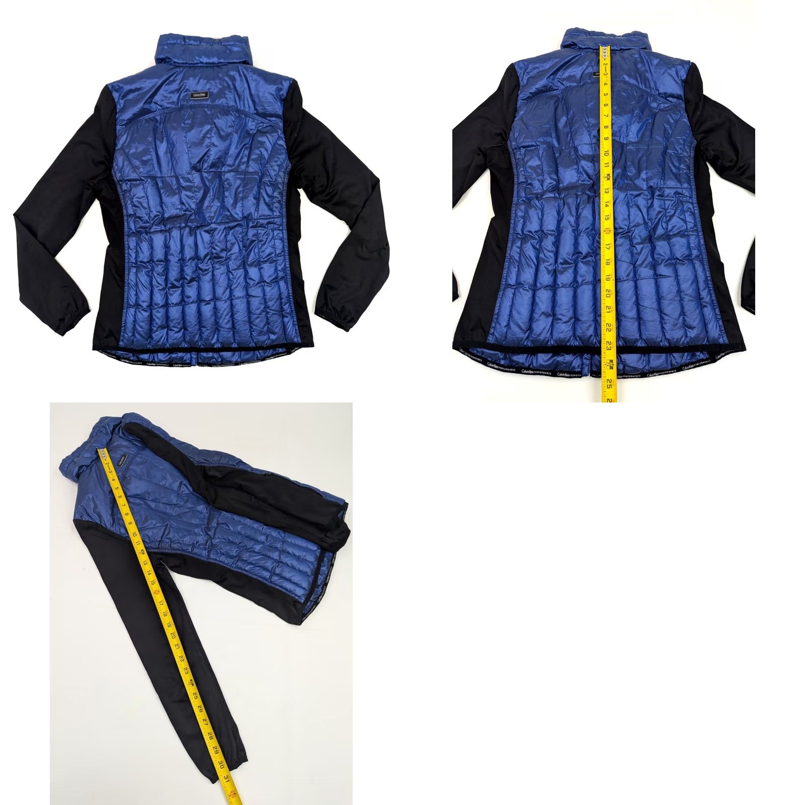 Calvin Klein Calvin Klein Performance Down Insulated Puffer Jacket Women M Blue Size M / US 6-8 / IT 42-44 - 8 Thumbnail