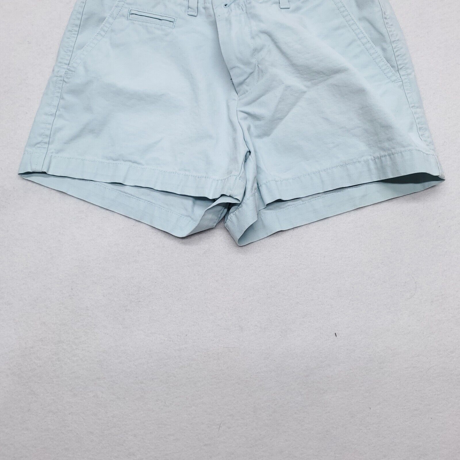 Gap Gap Casual Button Zip Chino Short Shorts Womens Size 00 Blue Size 30" / US 8 / IT 44 - 5 Thumbnail