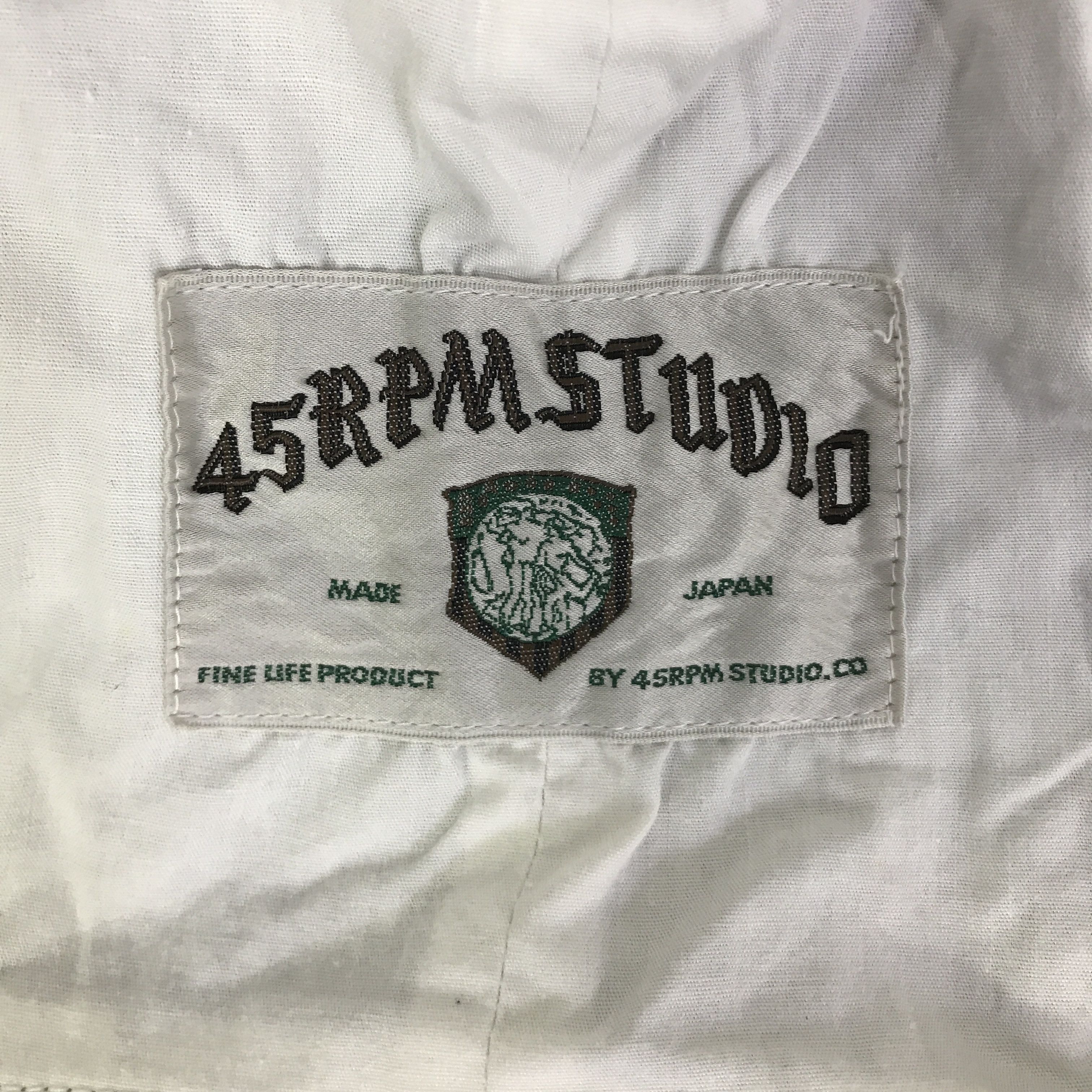 45rpm 45RPM STUDIO JACKET RARE DESIGN HOODIES JACKET K92B9 Size US L / EU 52-54 / 3 - 7 Thumbnail