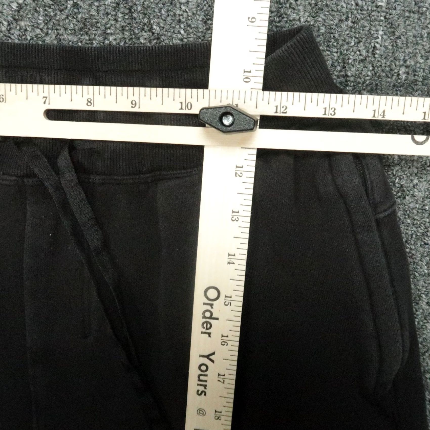 Lululemon Lululemon Pants Mens XS Black Steady State Jogger Athletic Zip Pocket Side Pockets Size US 27 - 6 Thumbnail