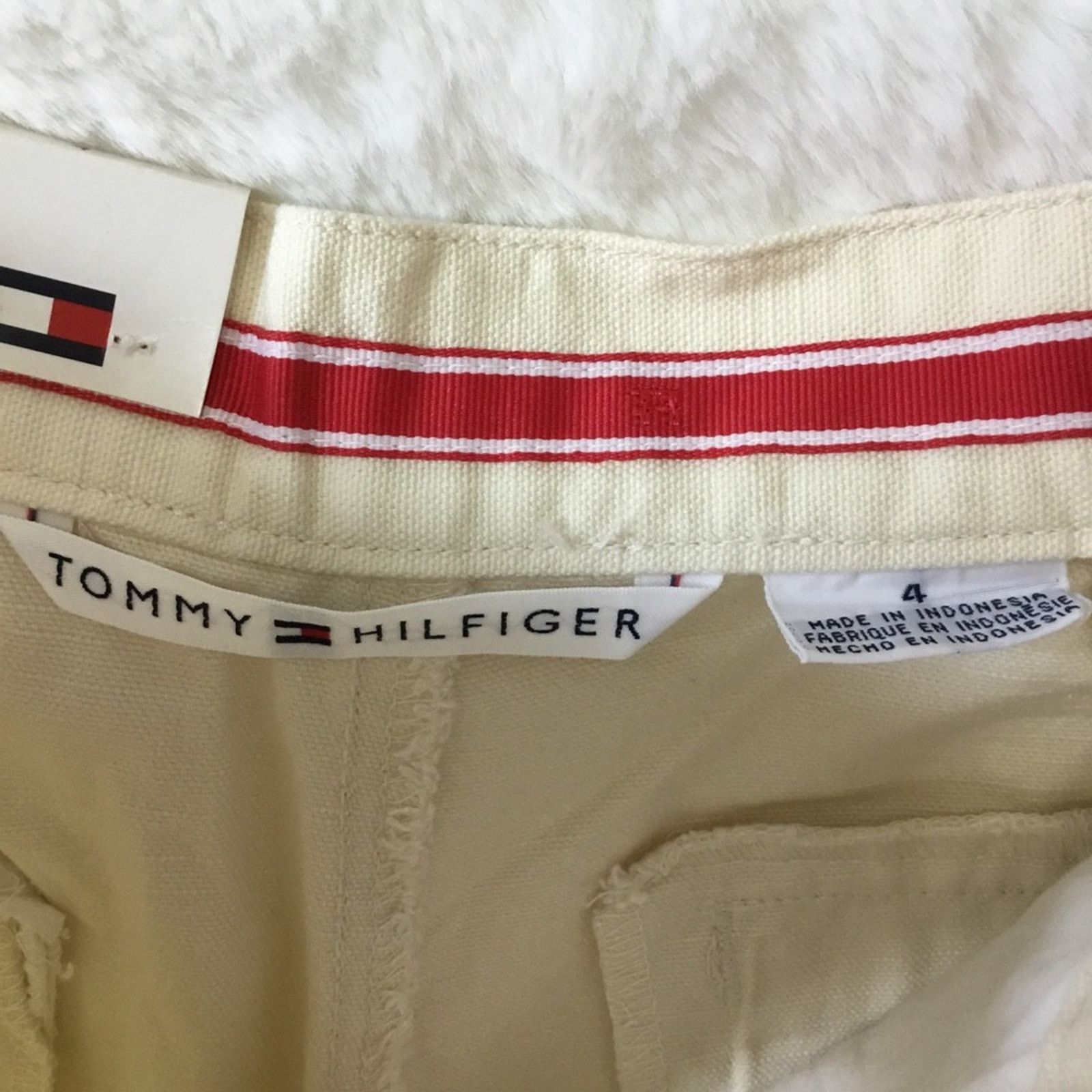 Tommy Hilfiger Tommy Hilfiger Beige Classic Shorts Size 27" / US 4 / IT 40 - 3 Thumbnail