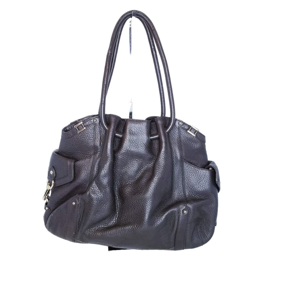 Cole Haan Village II pebbled leather oversize hobo satchel Purse Size ONE SIZE - 2 Thumbnail