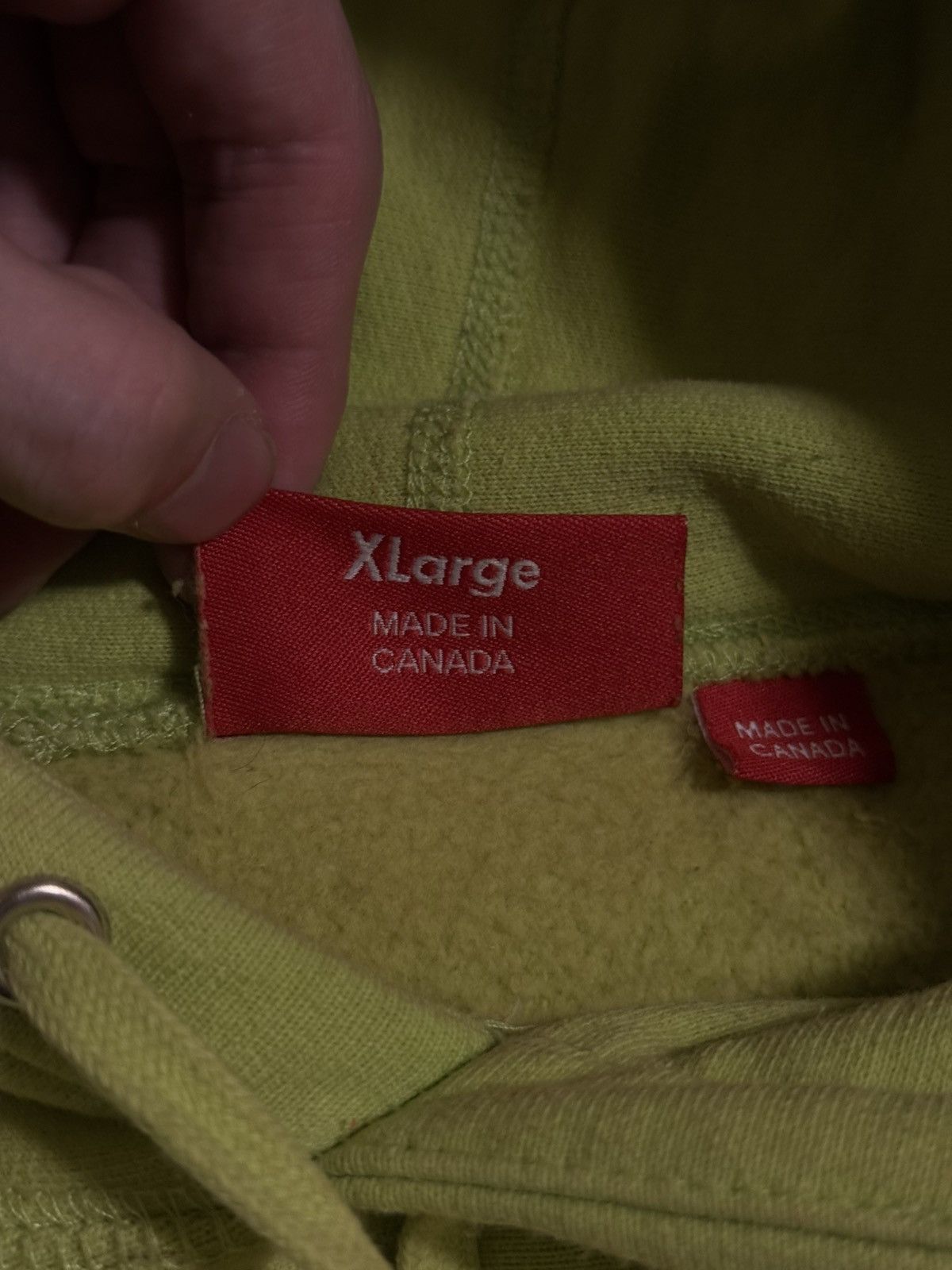 Supreme Supreme Lime Green OG Motion Logo Hoodie XL Size US XL / EU 56 / 4 - 8 Thumbnail