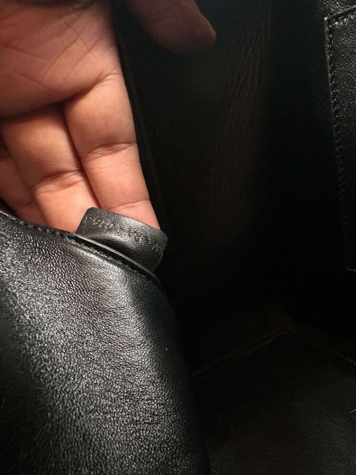 Celine Celine - Edge Pony-Style Calfskin Leather - Handle Bag Size ONE SIZE - 17 Thumbnail