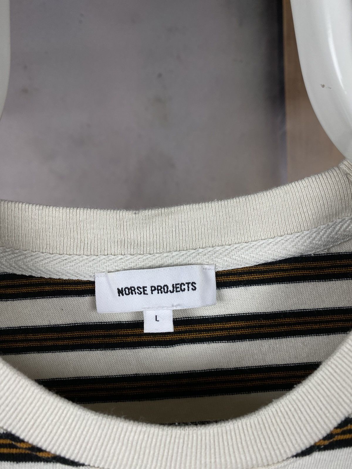 Norse Projects 🔥T-Shirt Norse Projects Striped Tee🔥 Size US L / EU 52-54 / 3 - 6 Thumbnail