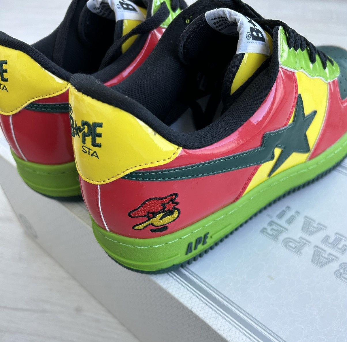 Bape RARE OG 2006 A BATHING APE PSYCHE BAPESTA Size US 9.5 / EU 42-43 - 4 Thumbnail