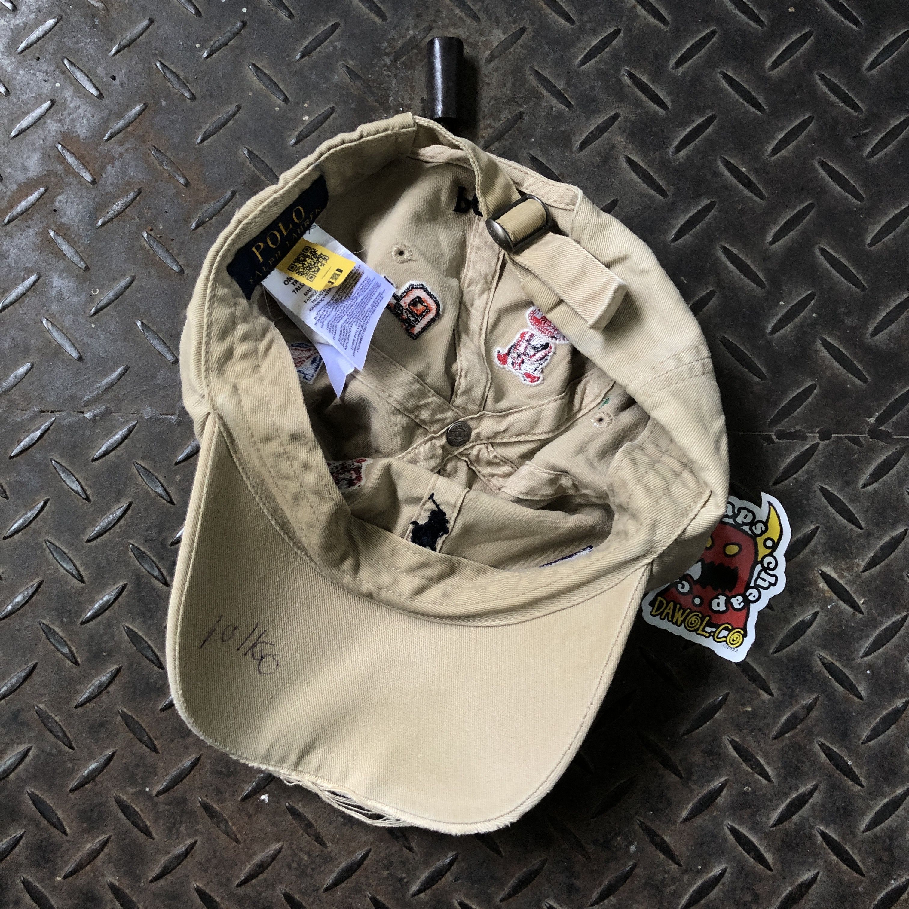 Polo Ralph Lauren 🔥RARE Vintage Polo Ralph Lauren Varsity Letterman Flag Hat Size ONE SIZE - 7 Thumbnail
