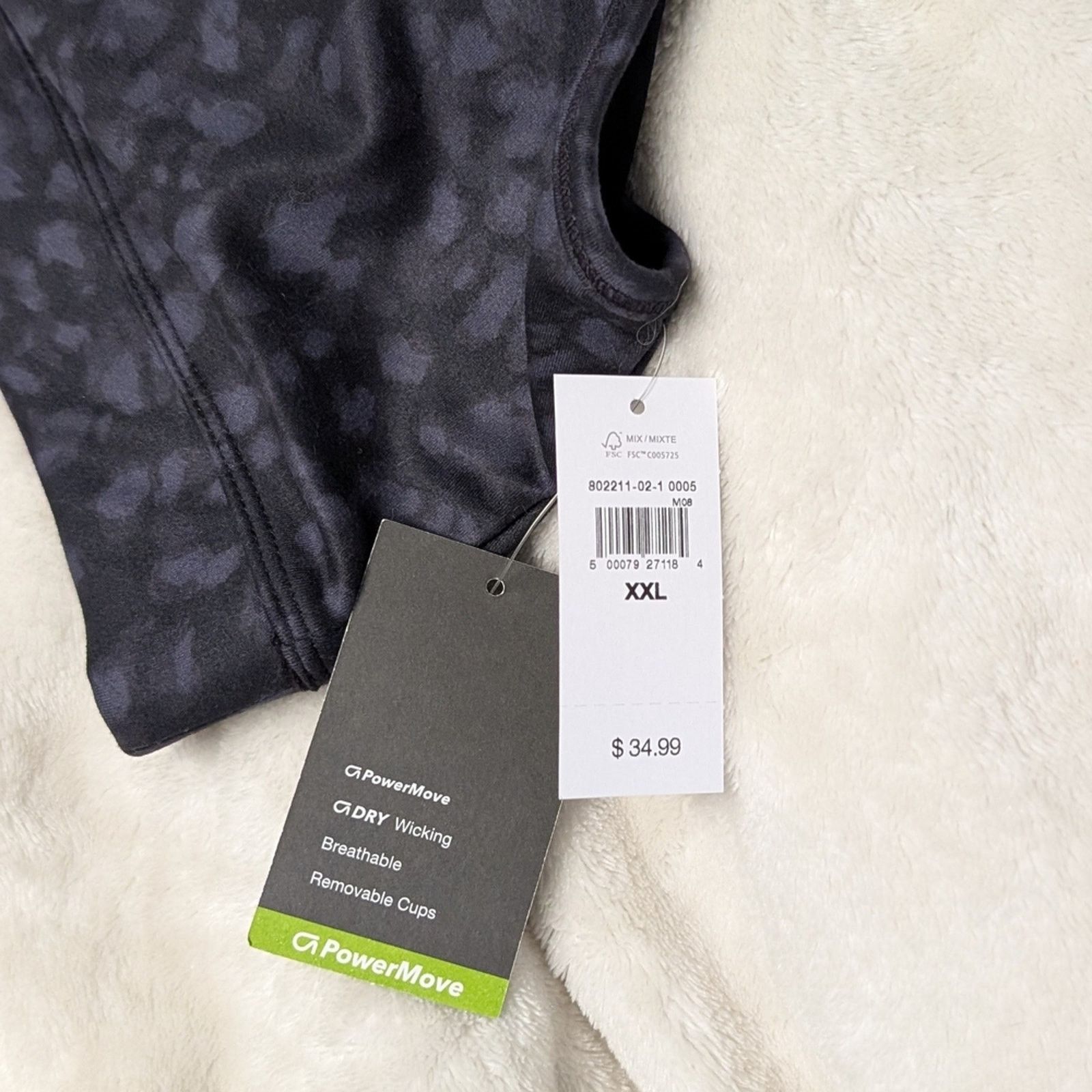 Gap GAP Animal Print Sports Bra Size ONE SIZE - 3 Thumbnail