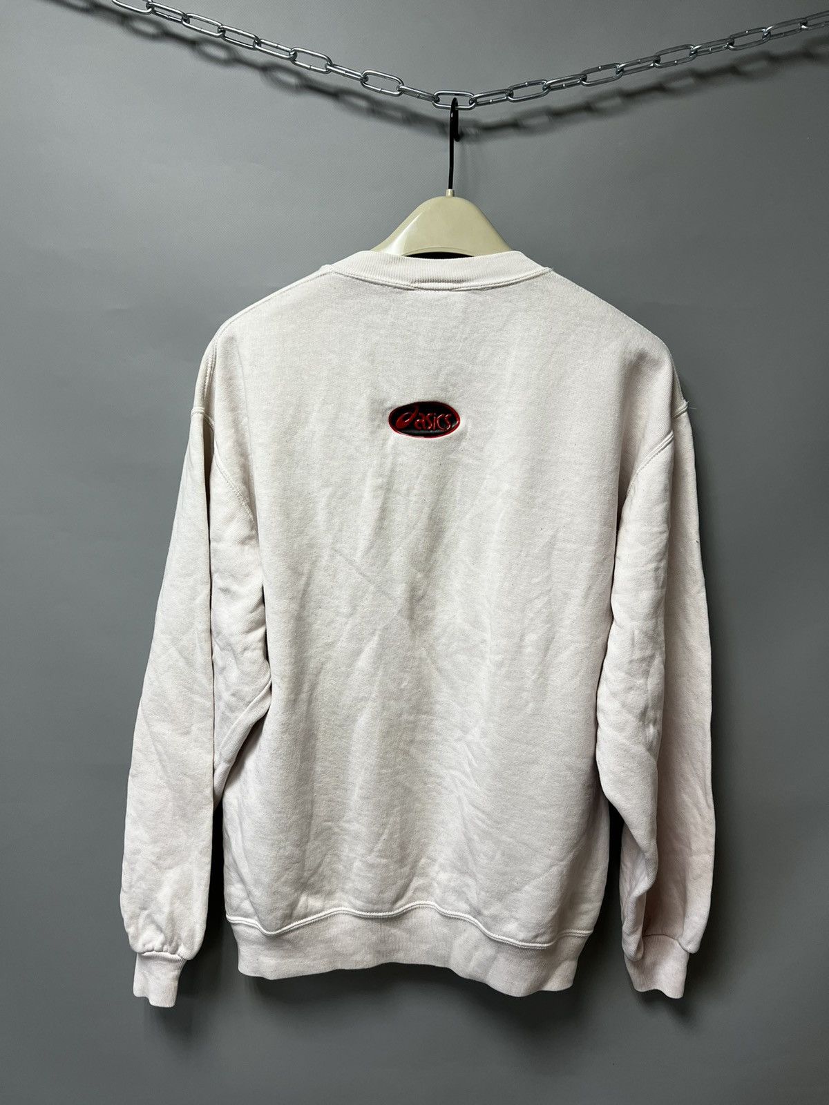 Asics 1997 Rare ASICS London Marathon “Flora” sweatshirt Size US M / EU 48-50 / 2 - 7 Thumbnail