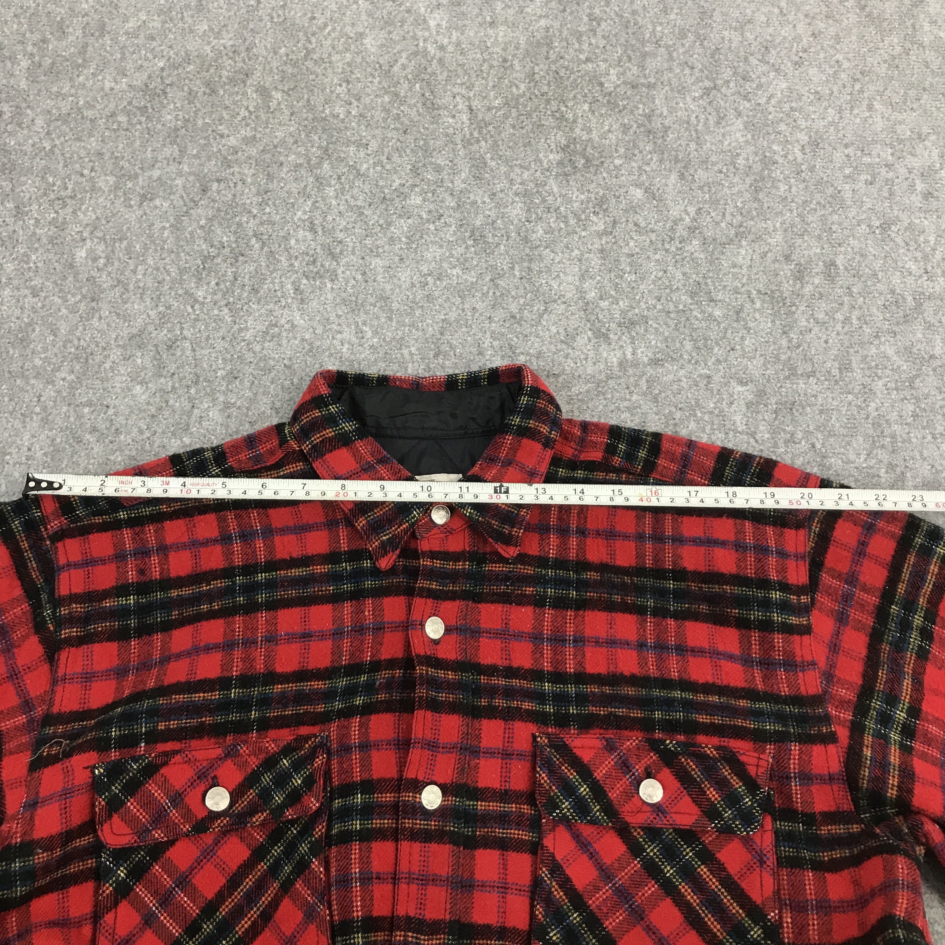 Designer × Japanese Brand romantic face Flannel punk style button jacket Size US L / EU 52-54 / 3 - 8 Thumbnail