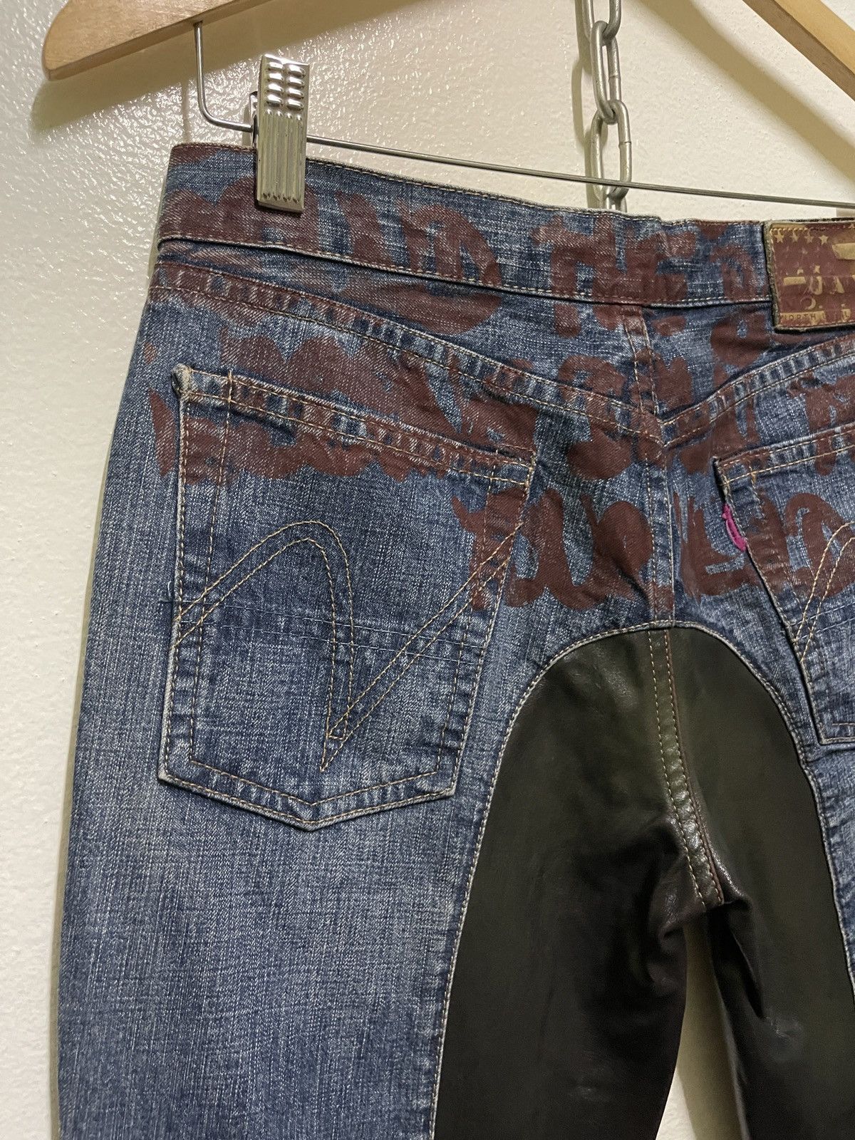 Vintage North Little Italy Hybrid Jeans Size 28" / US 6 / IT 42 - 9 Thumbnail
