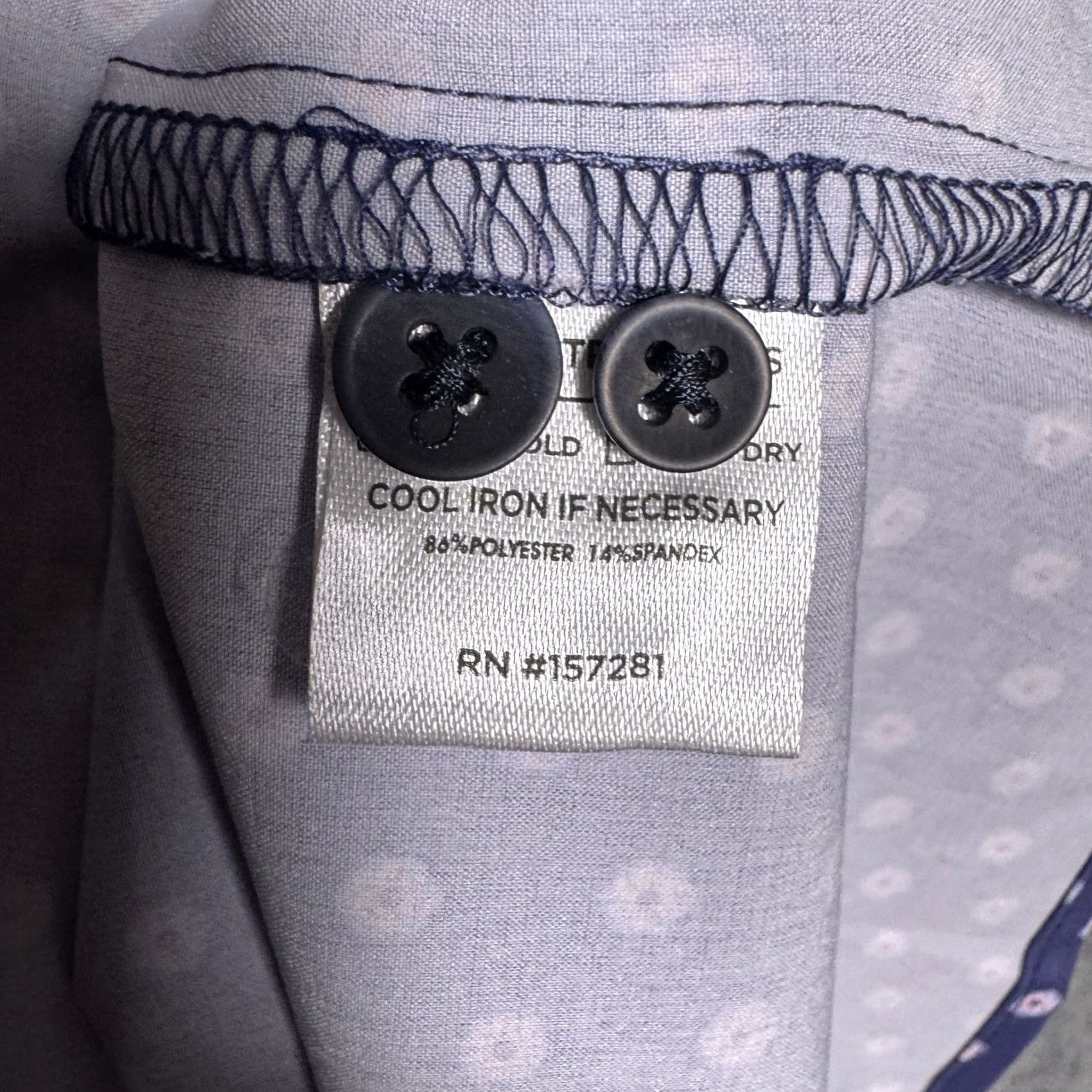 Mizzen+Main Mizzen + Main Leeward Shirt Mens XXL 2XL Classic Floral Polka Dot Geometric Size US XXL / EU 58 / 5 - 7 Thumbnail