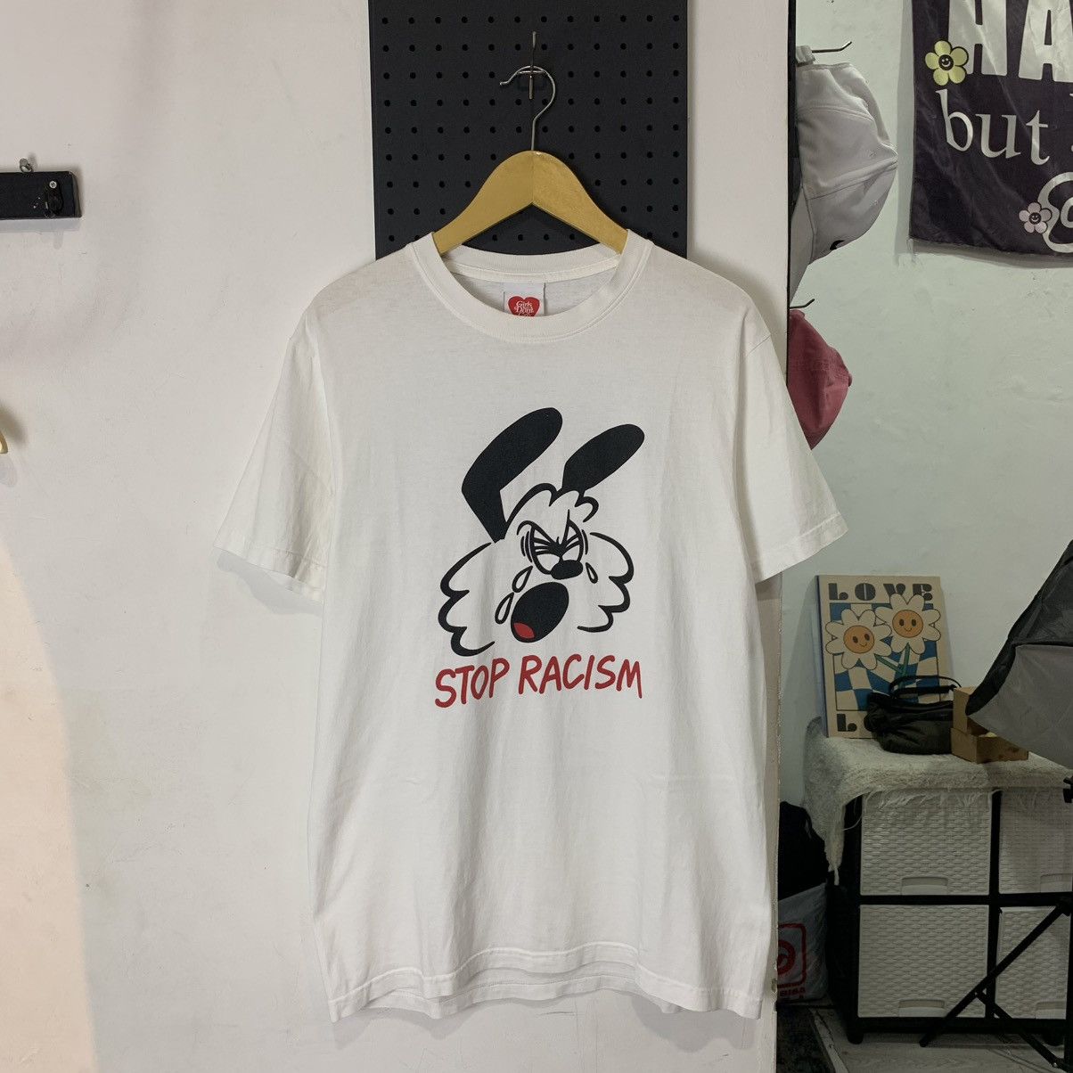 Girls Don't Cry GIRL'S DONT CRY verdy stop racism white Size US M / EU 48-50 / 2 - 1 Thumbnail