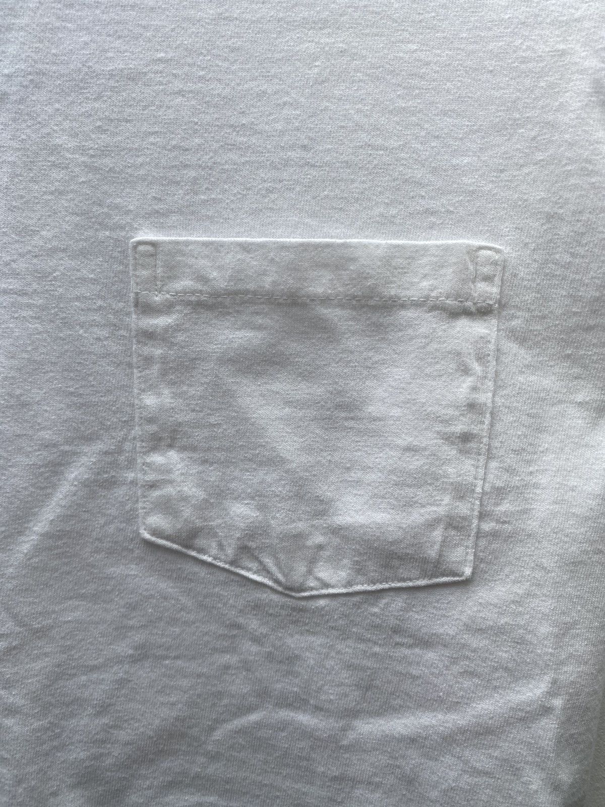 Japanese Brand × Velva Sheen × Vintage Velva Sheen Made in USA White Pocket T-Shirt (L Size US L / EU 52-54 / 3 - 6 Thumbnail