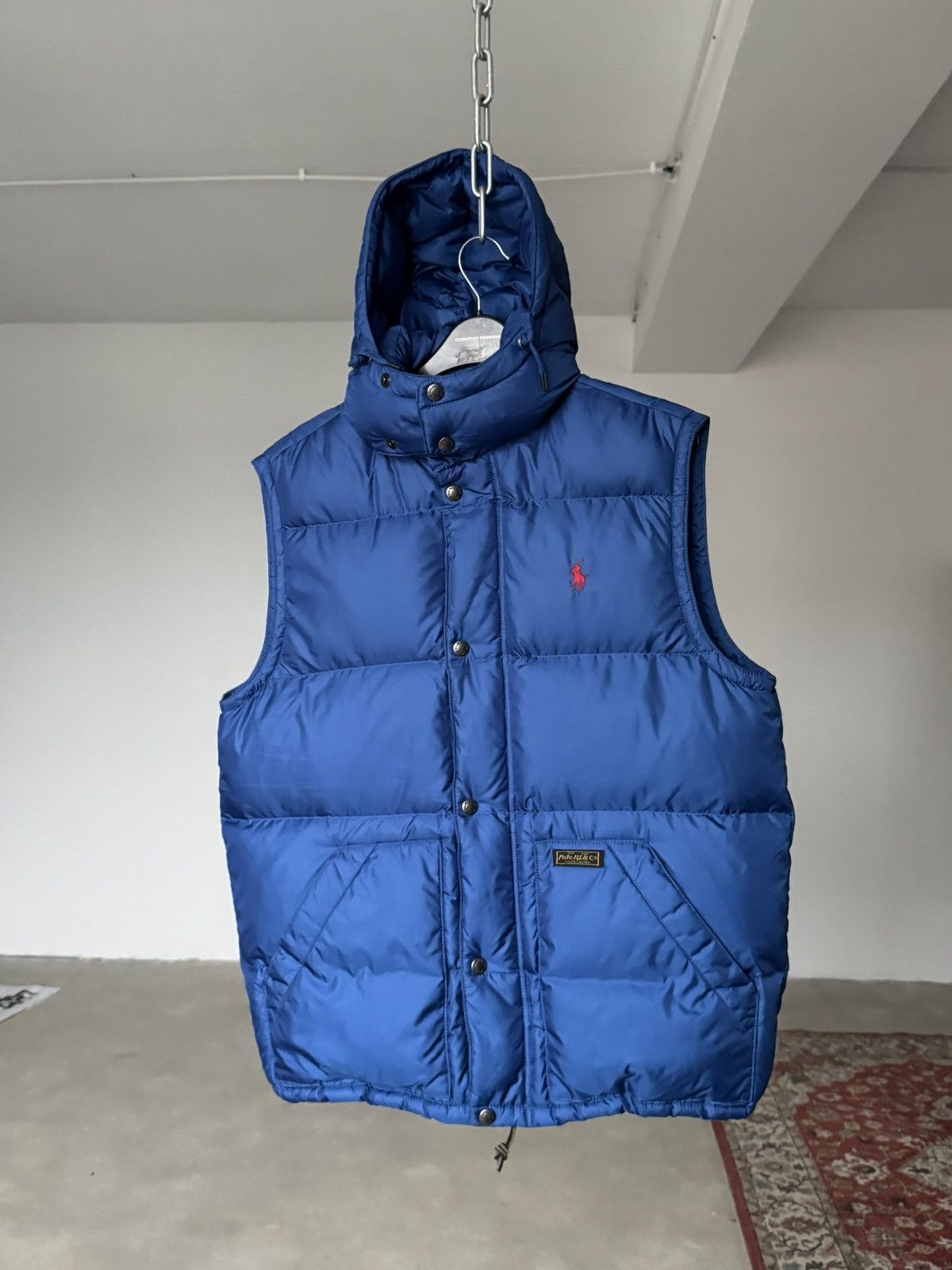 Polo Ralph Lauren Vintage Polo Ralph Lauren Blue Vest Size US S / EU 44-46 / 1 - 4 Thumbnail