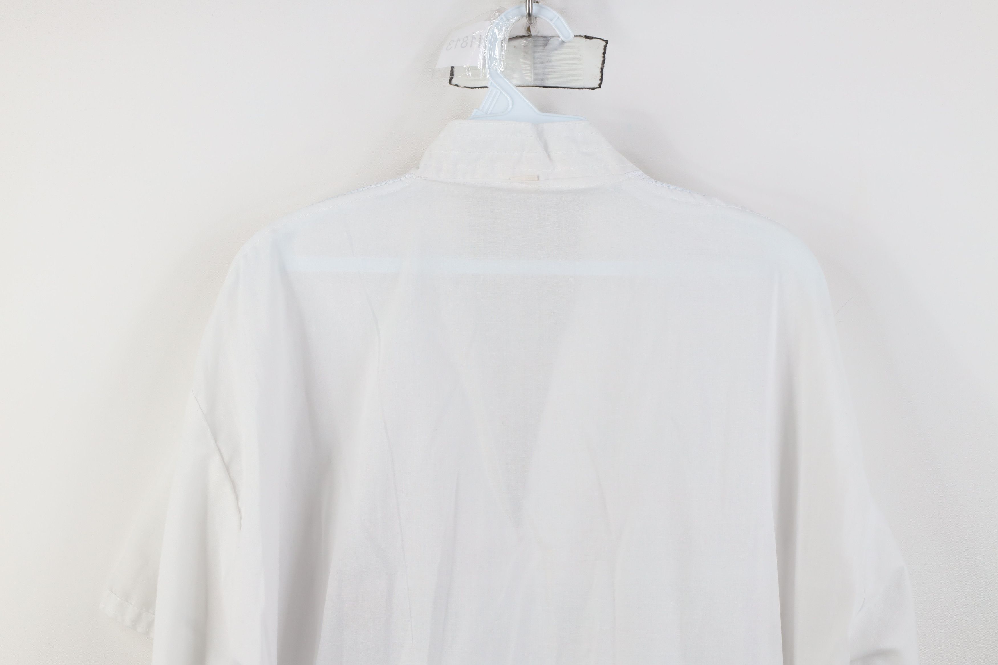 Vintage Vintage 90s Streetwear Sheer Pullover Beach T-Shirt White Size US XXL / EU 58 / 5 - 12 Thumbnail