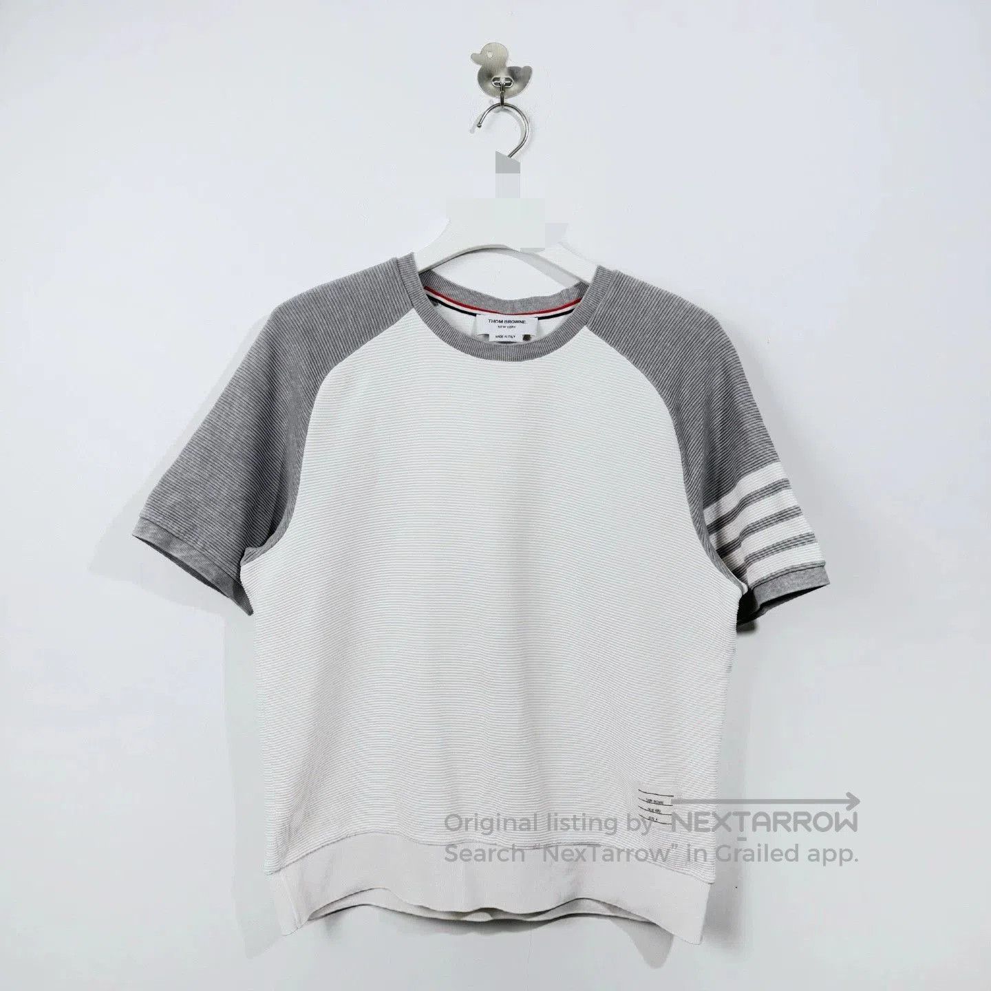 Thom Browne THOM BROWNE Waffle Stripe Short Sleeve. Size US M / EU 48-50 / 2 - 1 Thumbnail