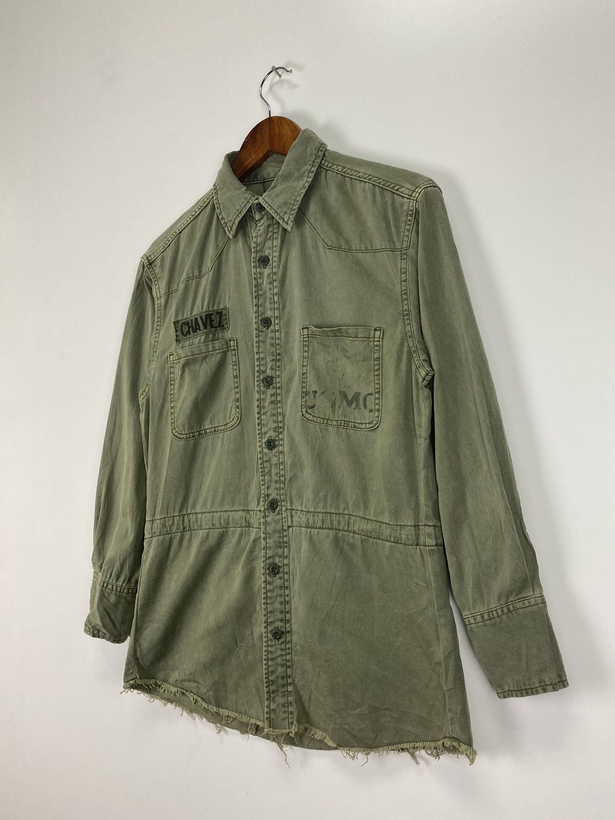 Japanese Brand Snidel USMC button ups shirt for womens Size S / US 4 / IT 40 - 4 Thumbnail
