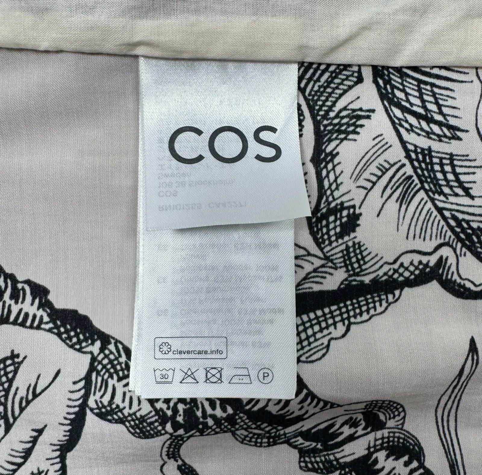 Cos COS Tencel Blazer Short Sleeve Printed Floral size EU36 Size S / US 4 / IT 40 - 10 Thumbnail