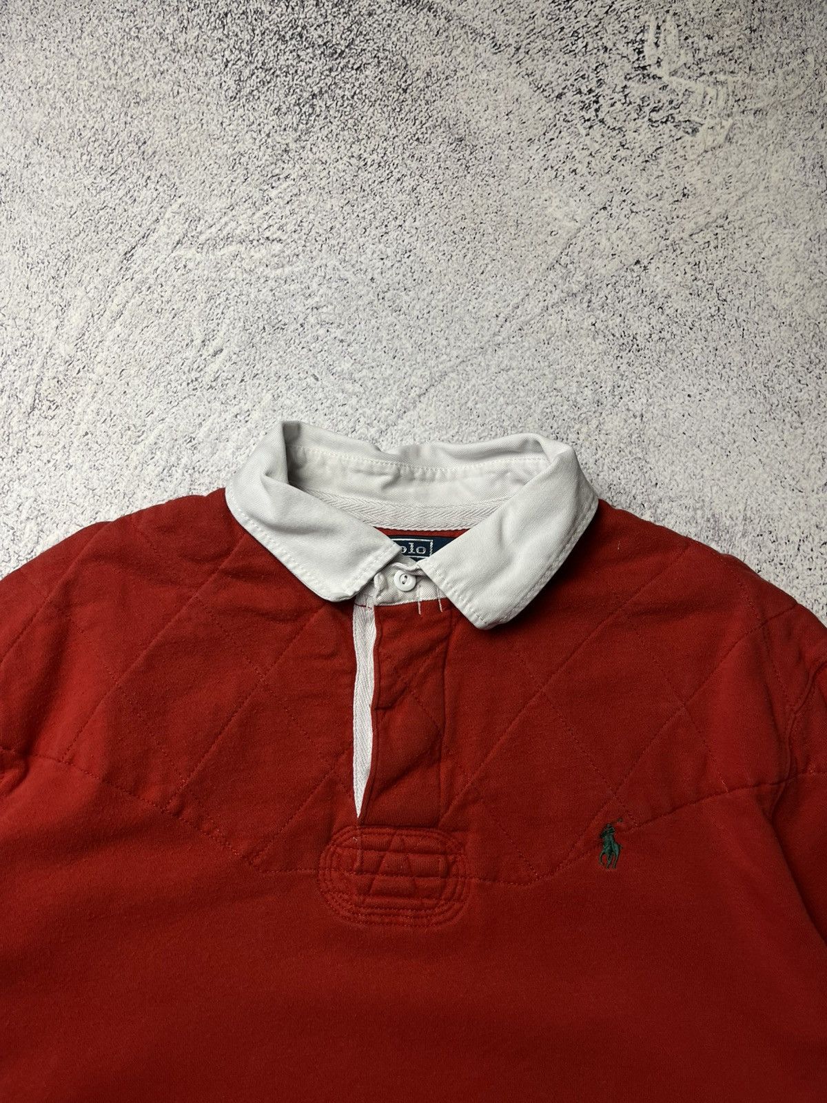 Polo Ralph Lauren Vintage Y2k Polo Ralph Lauren Rugby Long Sleeve Shirt Size US XL / EU 56 / 4 - 15 Thumbnail