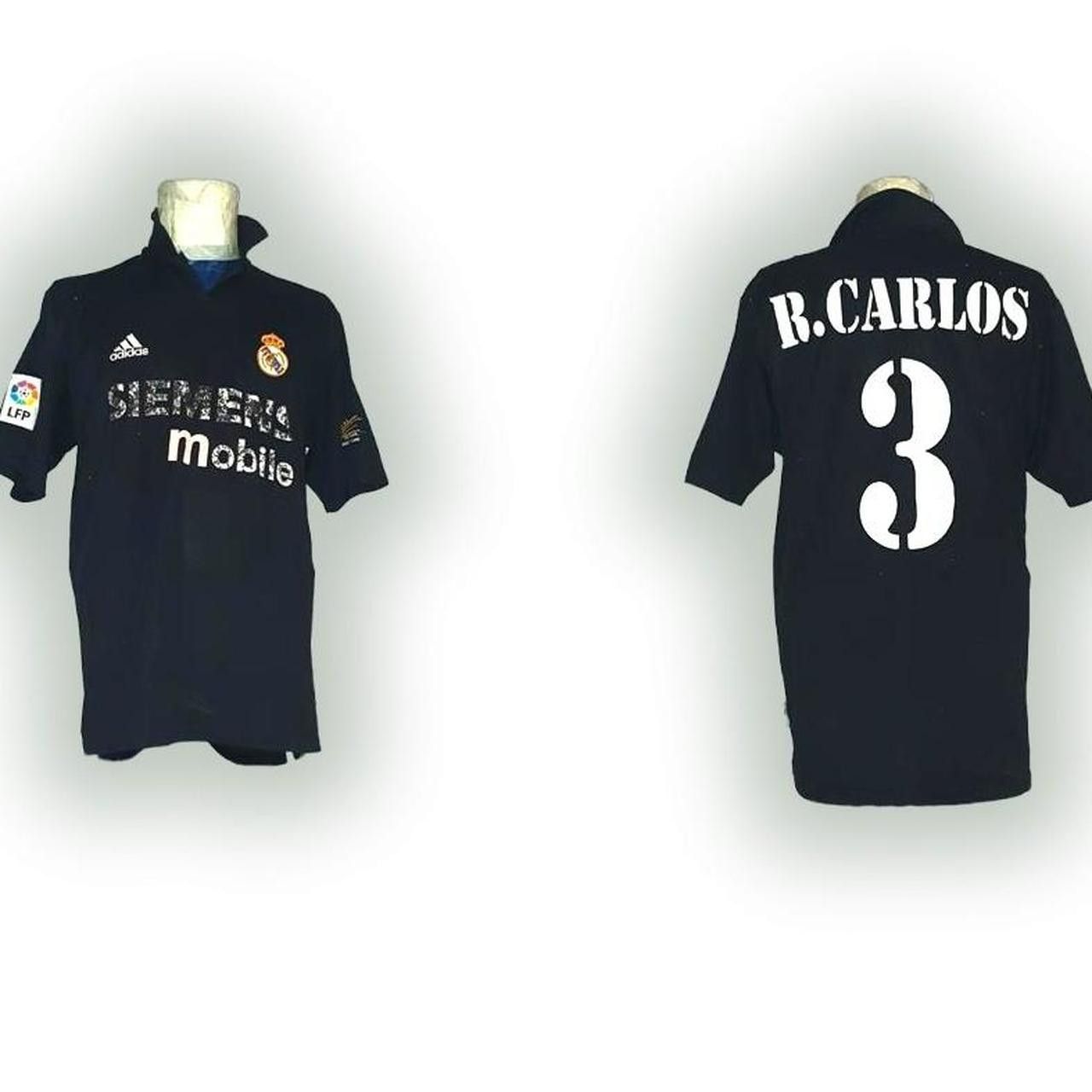 Adidas Real Madrid Spain 2002 2003 Away Shirt Jersey Size US M / EU 48-50 / 2 - 3 Thumbnail