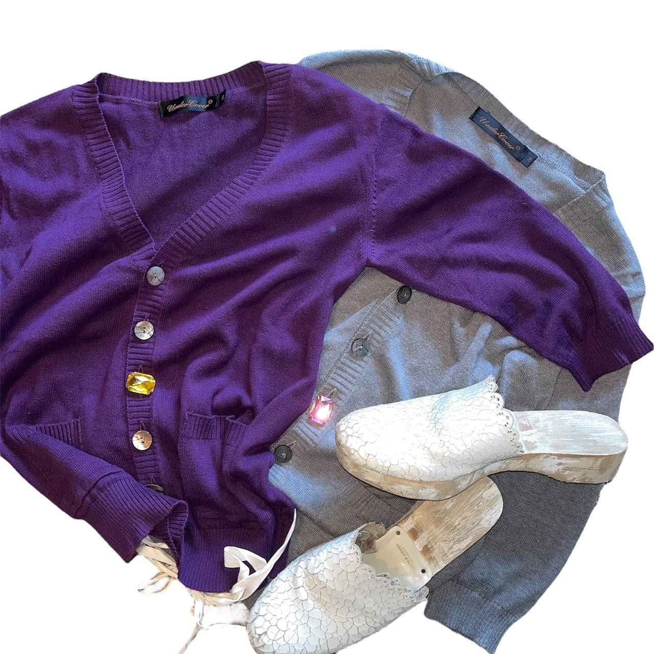 Jun Takahashi × Undercover × Vintage UNDERCOVER 2005 S/S But Beautiful II Cardigan Size M / US 6-8 / IT 42-44 - 6 Thumbnail