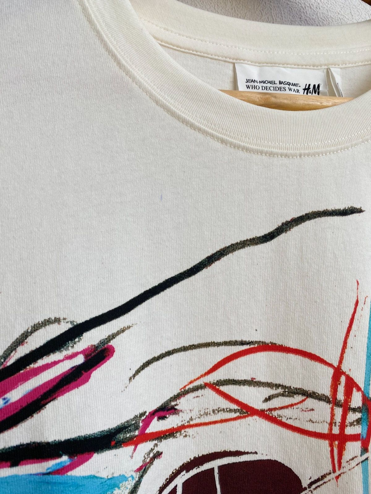 H&M × Jean-Michel Basquiat × Who Decides War WHO DECIDES WAR x BASQUIAT x H&M RELAXED FIT COTTON T-SHIRT Size US XL / EU 56 / 4 - 3 Thumbnail