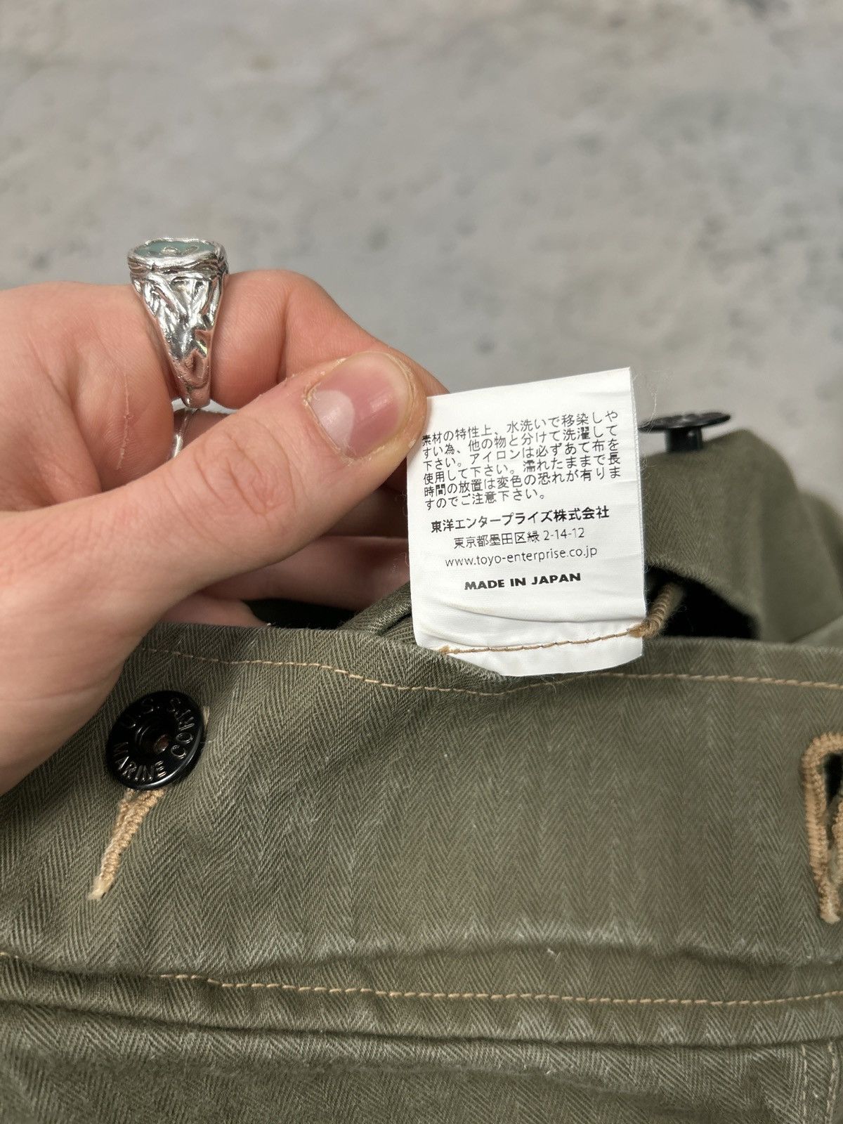 Buzz Rickson's Vintage Buzz Rickson & Co Military 90s Avantgarde Cargo Rare Size US 36 / EU 52 - 7 Thumbnail