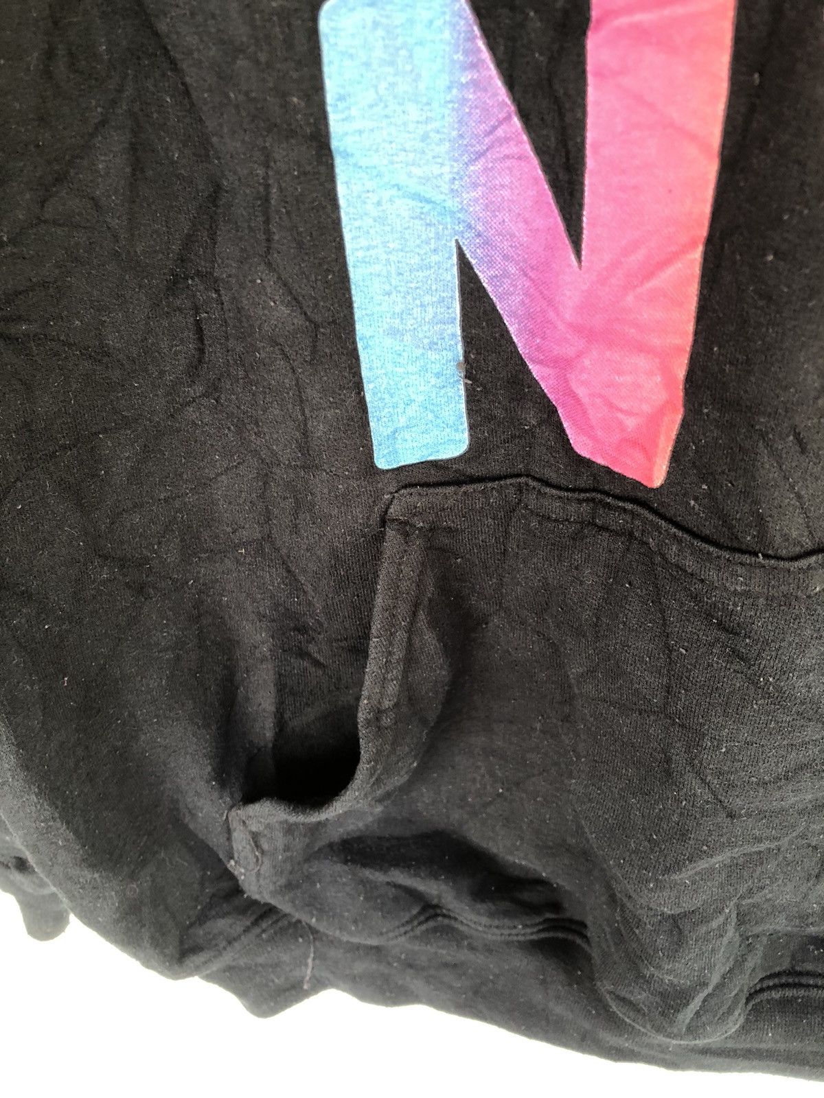 Japanese Brand Vintage New York City Hoodie By Popular Sport Size US L / EU 52-54 / 3 - 7 Thumbnail