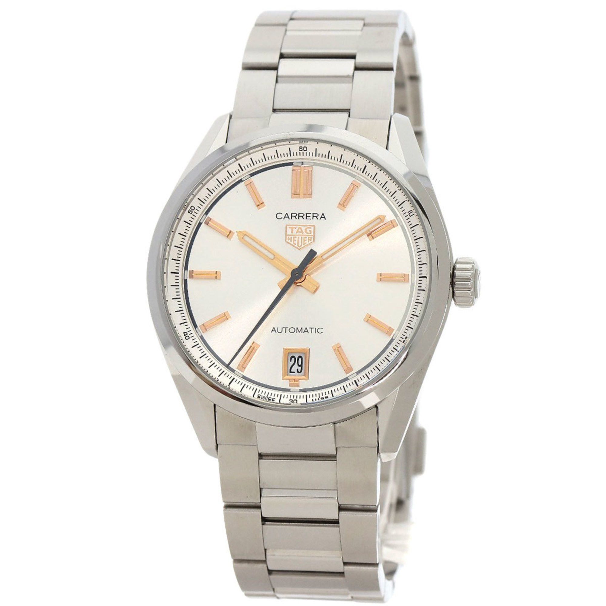 Tag Heuer TAG Heuer WBN2310 Carrera Calibre 7 Watch Stainless Steel SS Men's HEUER Size ONE SIZE - 1 Thumbnail